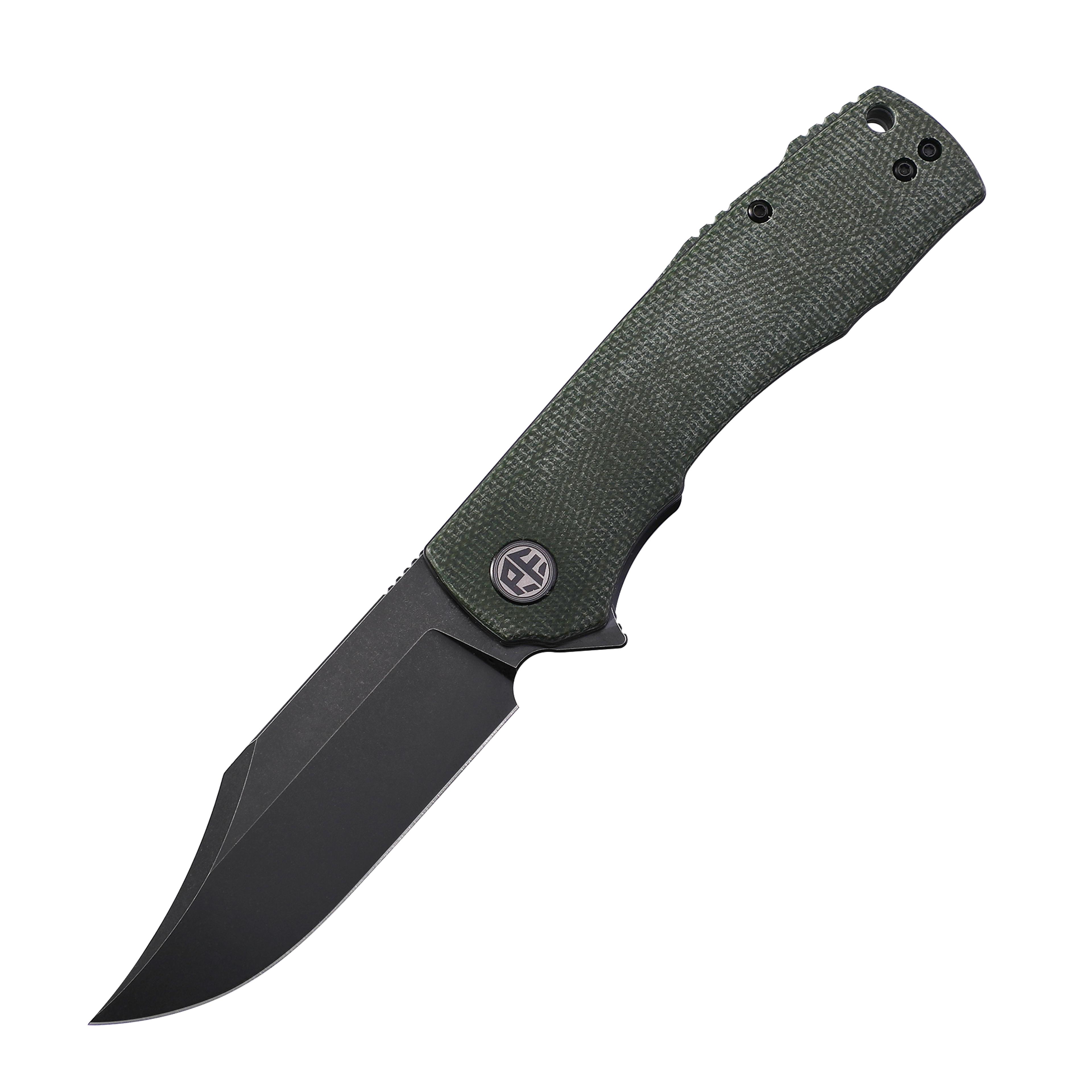 Petrified Fish Victor Pocket Knife With Steel Blade And Micarta Handle 6