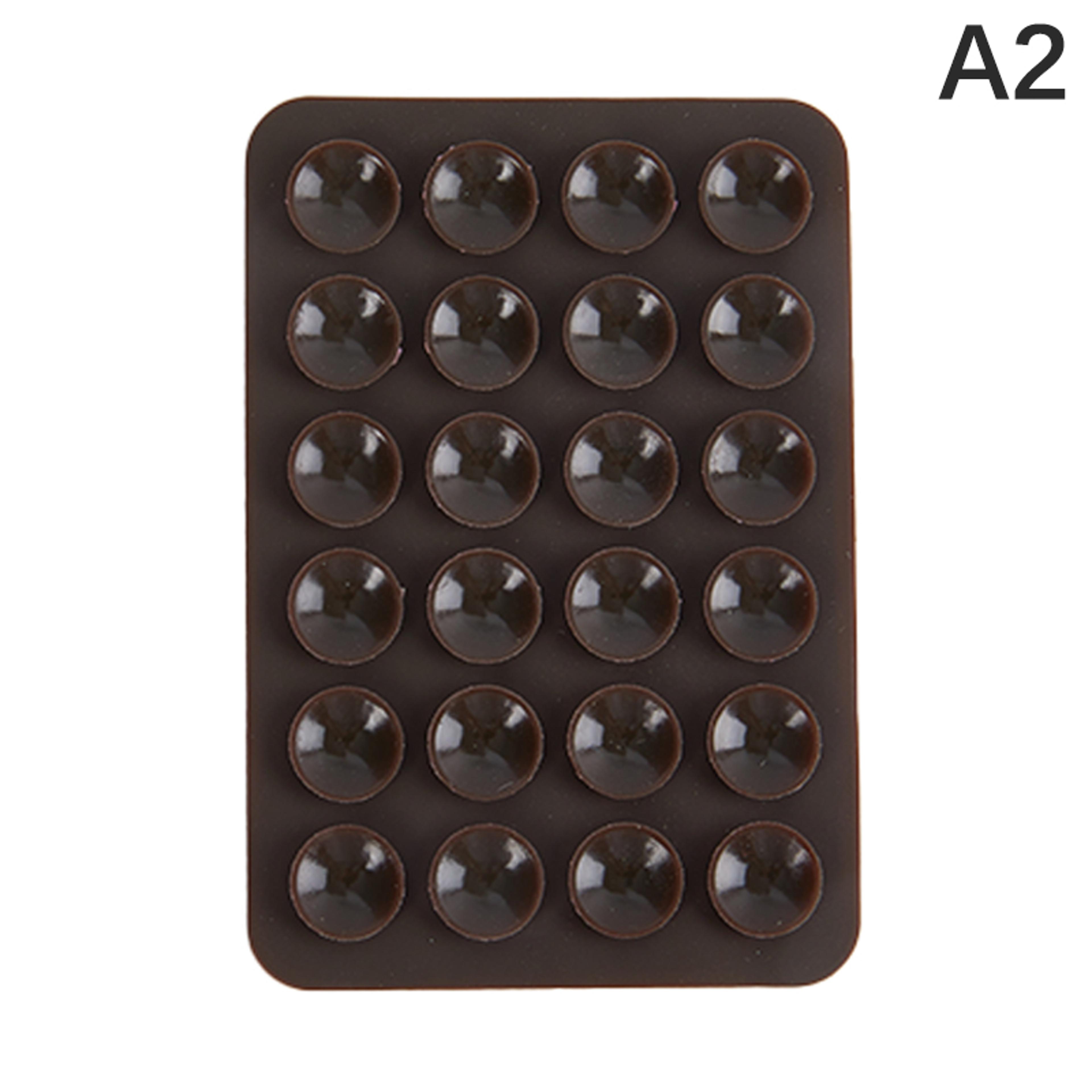 Suction Cup Wall Stand Mat Multifunctional Silicone Suction Phone Holder Square AntiSlip SingleSid