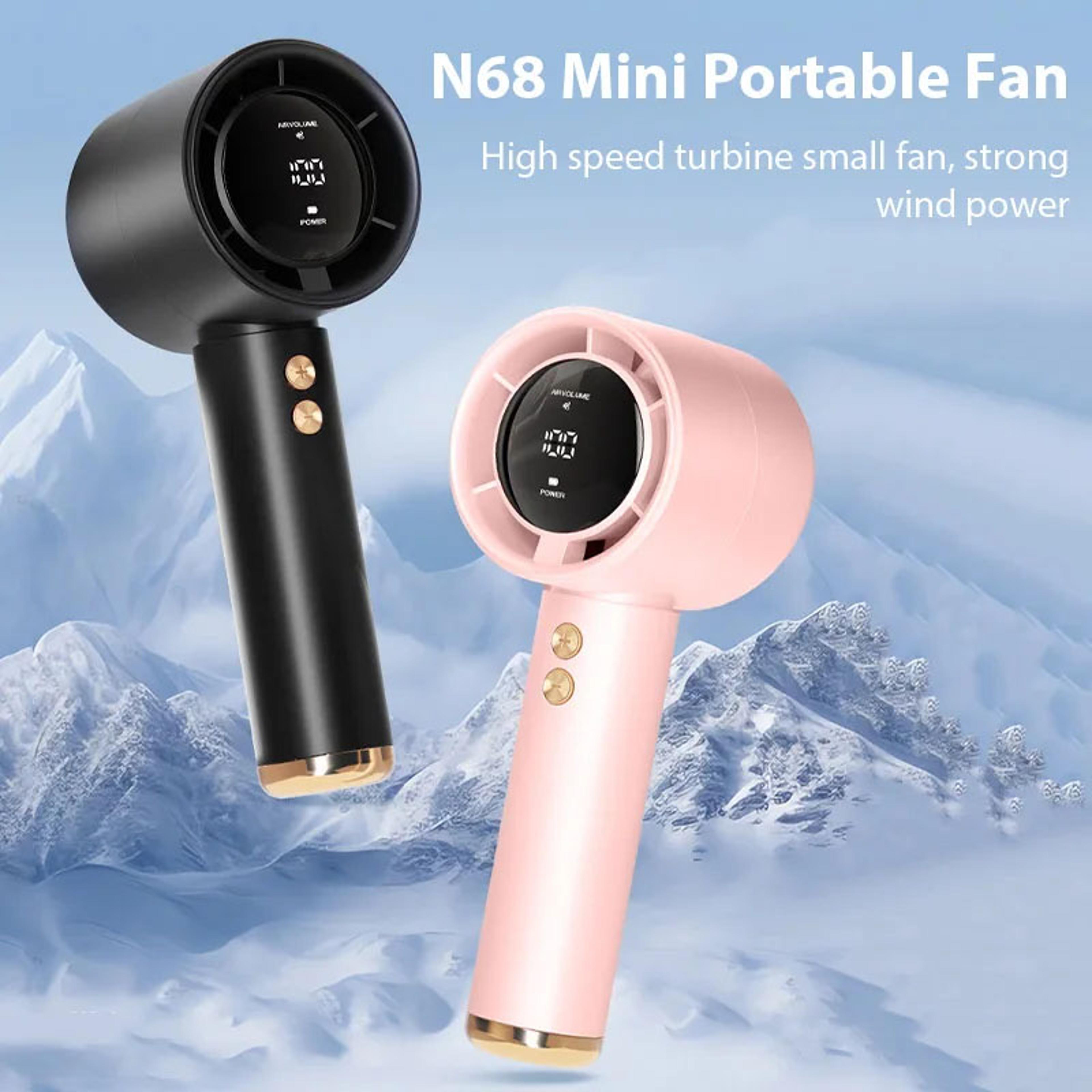 usb rechargeable portable handheld fan for travel and outdoor cooling