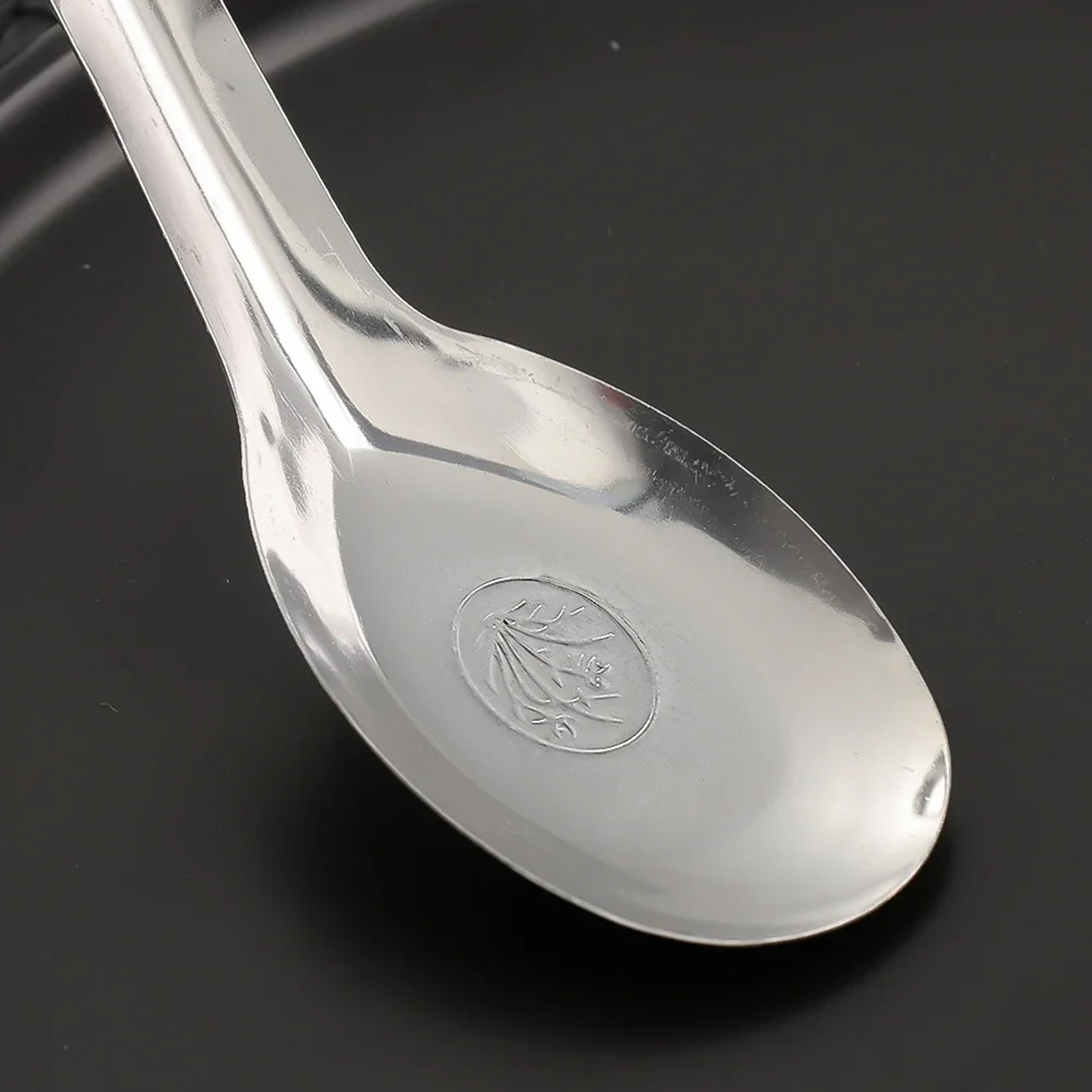 Stainless Steel Soup Spoons Durable Dinner Flatware Set 3