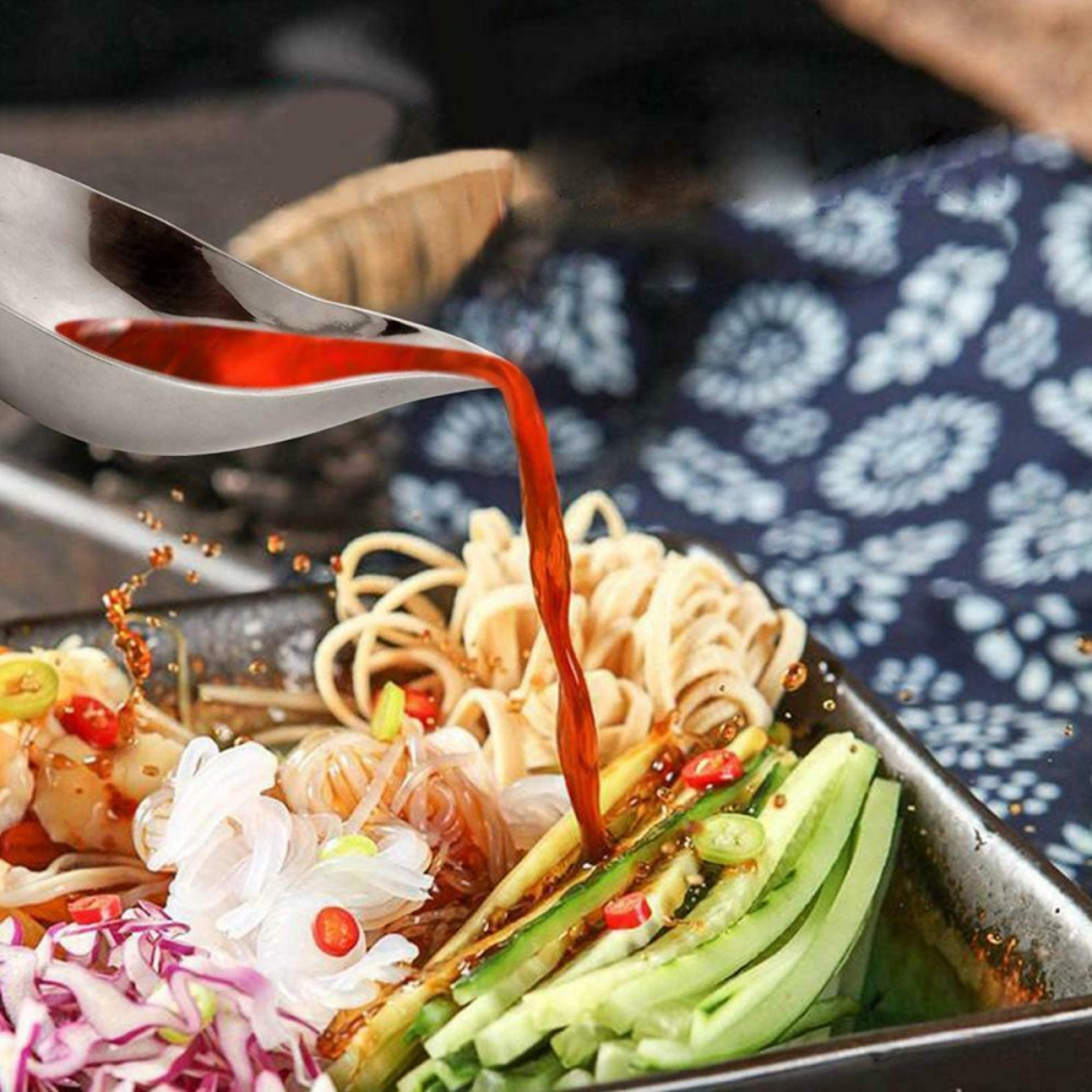 Premium Sauce Decorating Spoon  Dessert Plating Tool Precision Food Decoration Tool For Sushi Cake  3