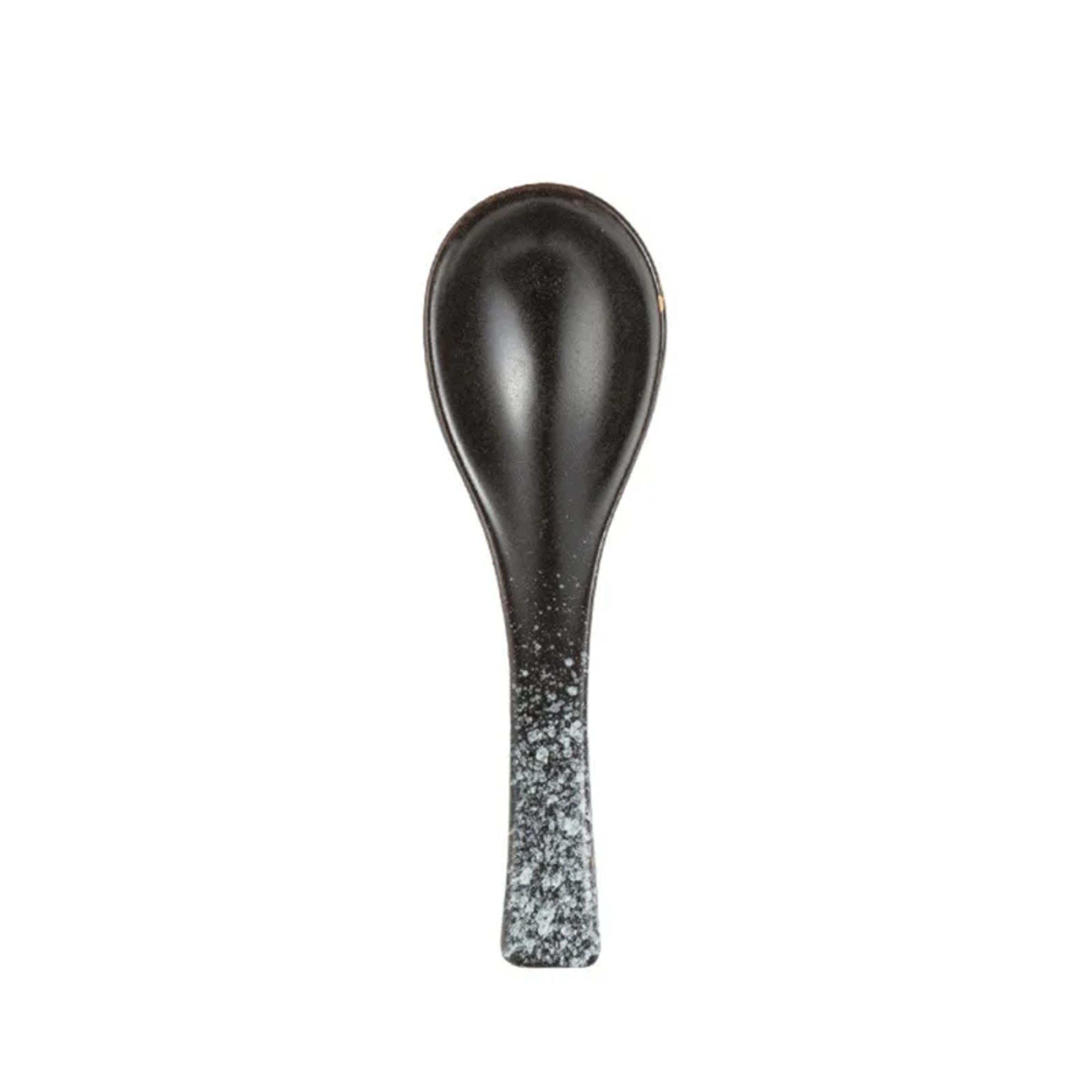 Retro Ceramic Soup  Rice Spoon Elegant Kitchen Serving Utensil 8