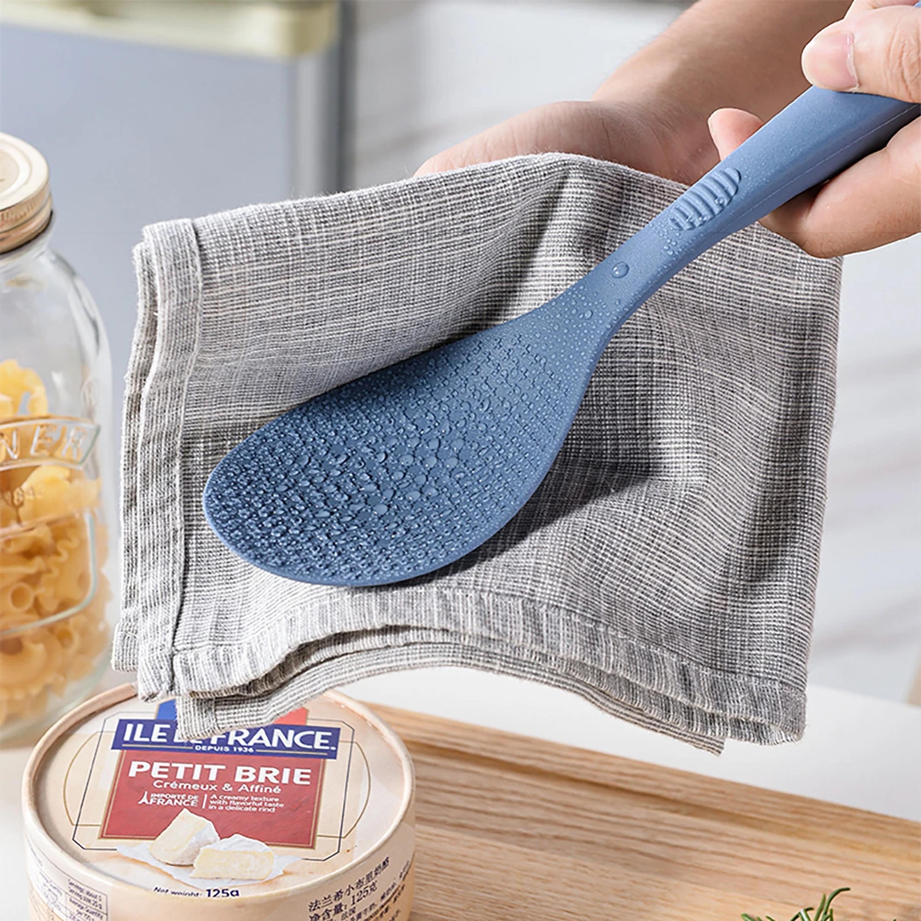 Premium Silicone Rice Spoon Non Stick High Temperature Resistant Kitchen Tool 2