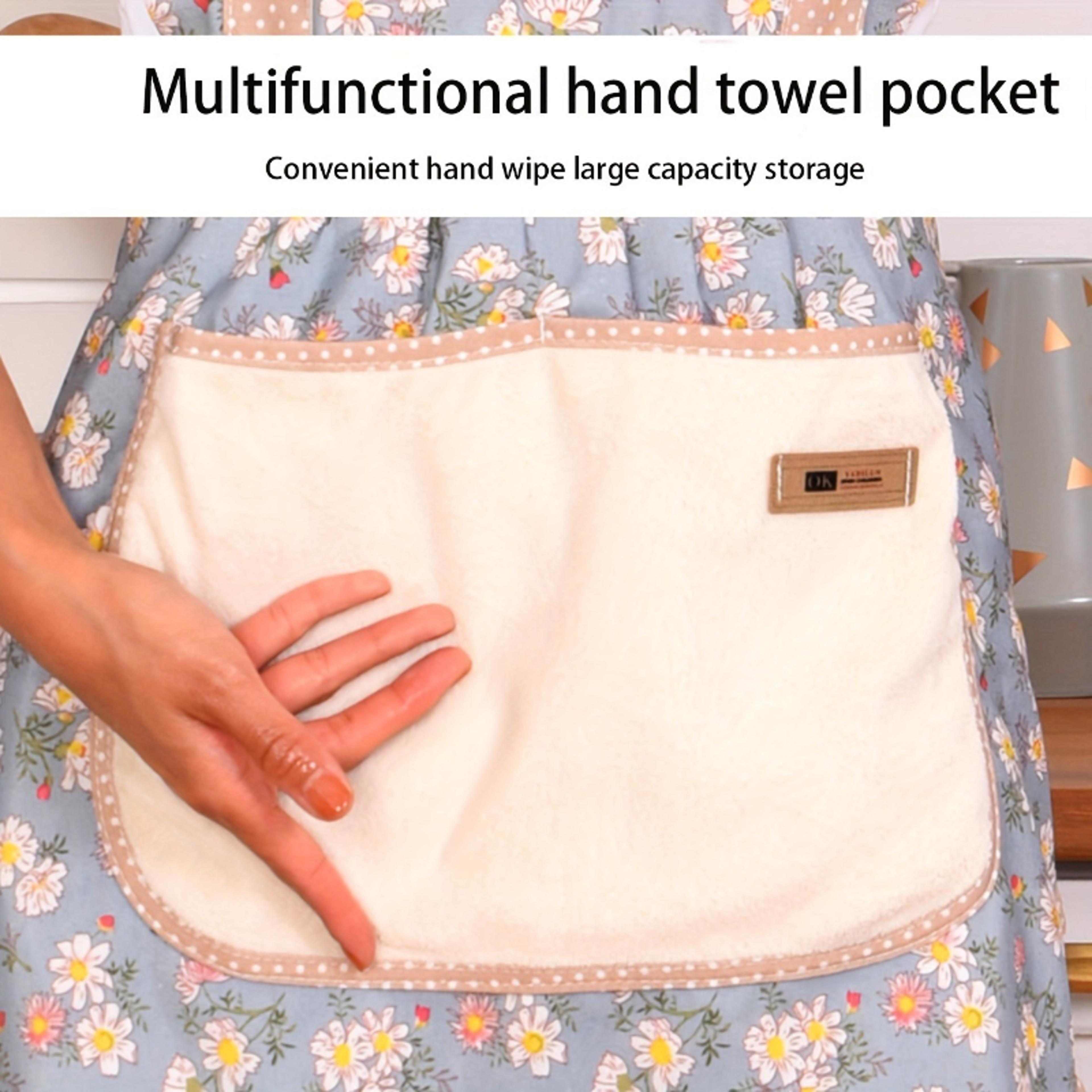 Cute Kitchen Apron With Pockets Adjustable Baking  Cooking Apron For Women 1