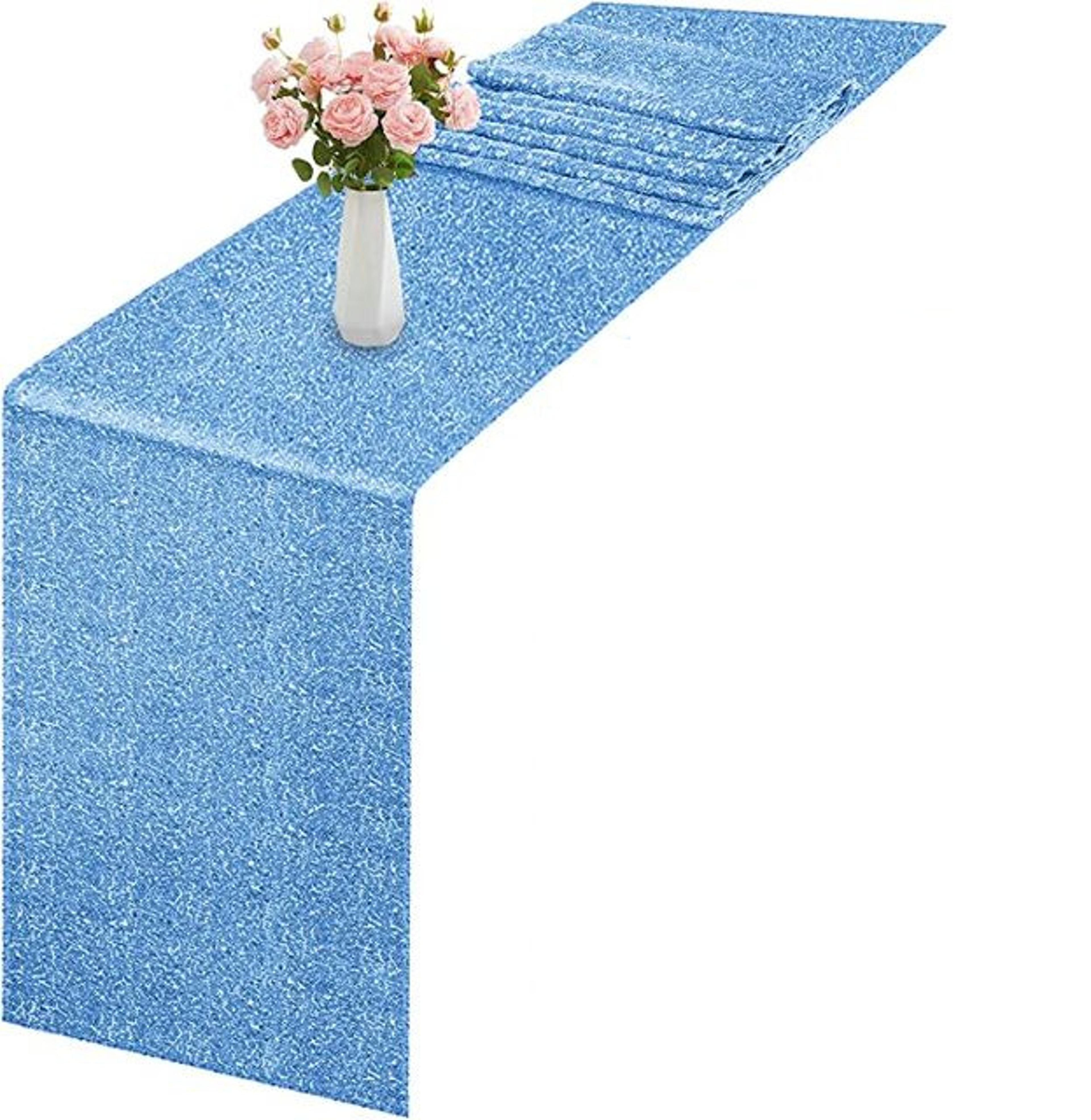 Luxury Glitter Sequin Table Runner For Weddings  Parties Gold Silver Rose 7