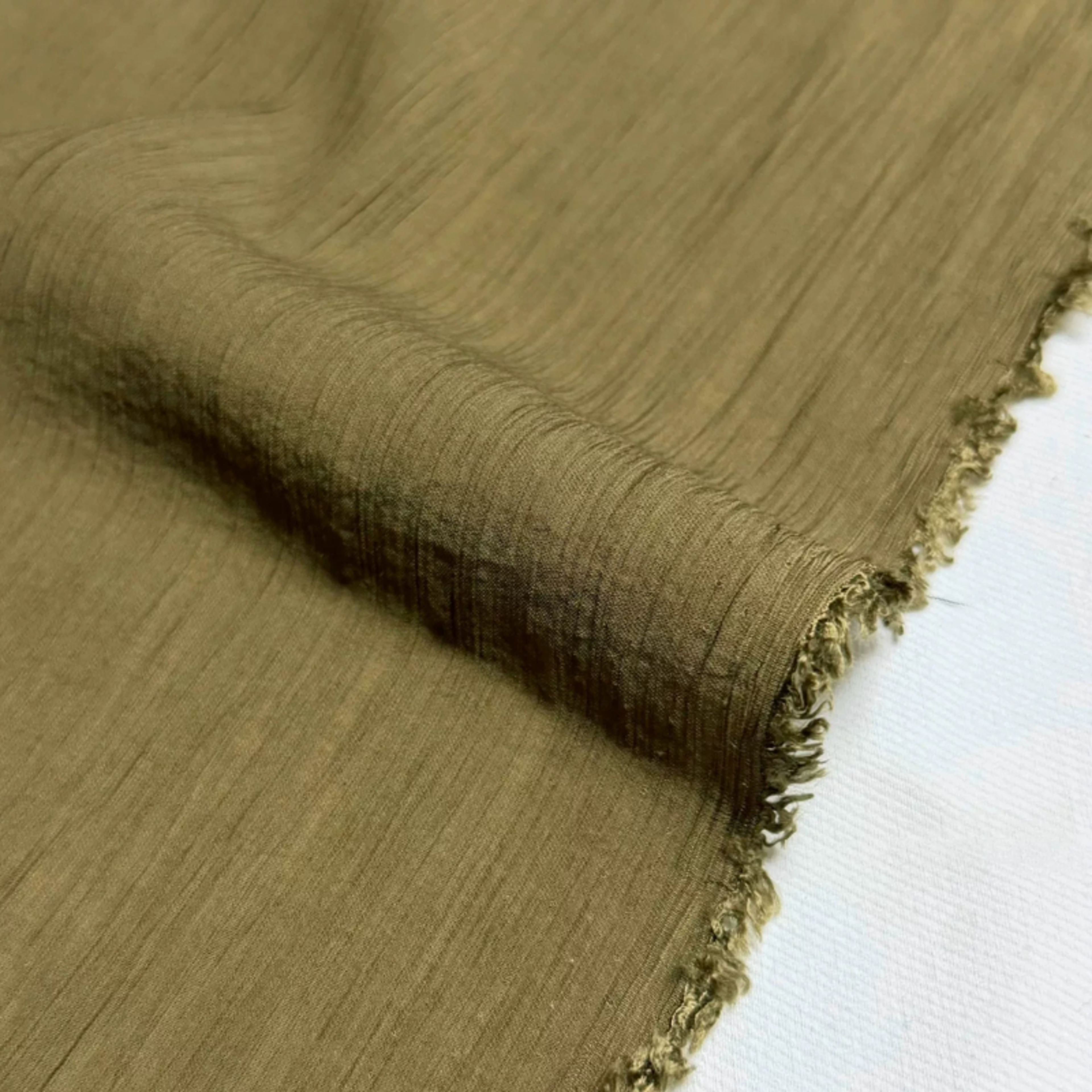 Premium Linen Fabric Material Wrinkle Resistant Pleated Fabric For Summer Casual Dress  DIY Craft 4