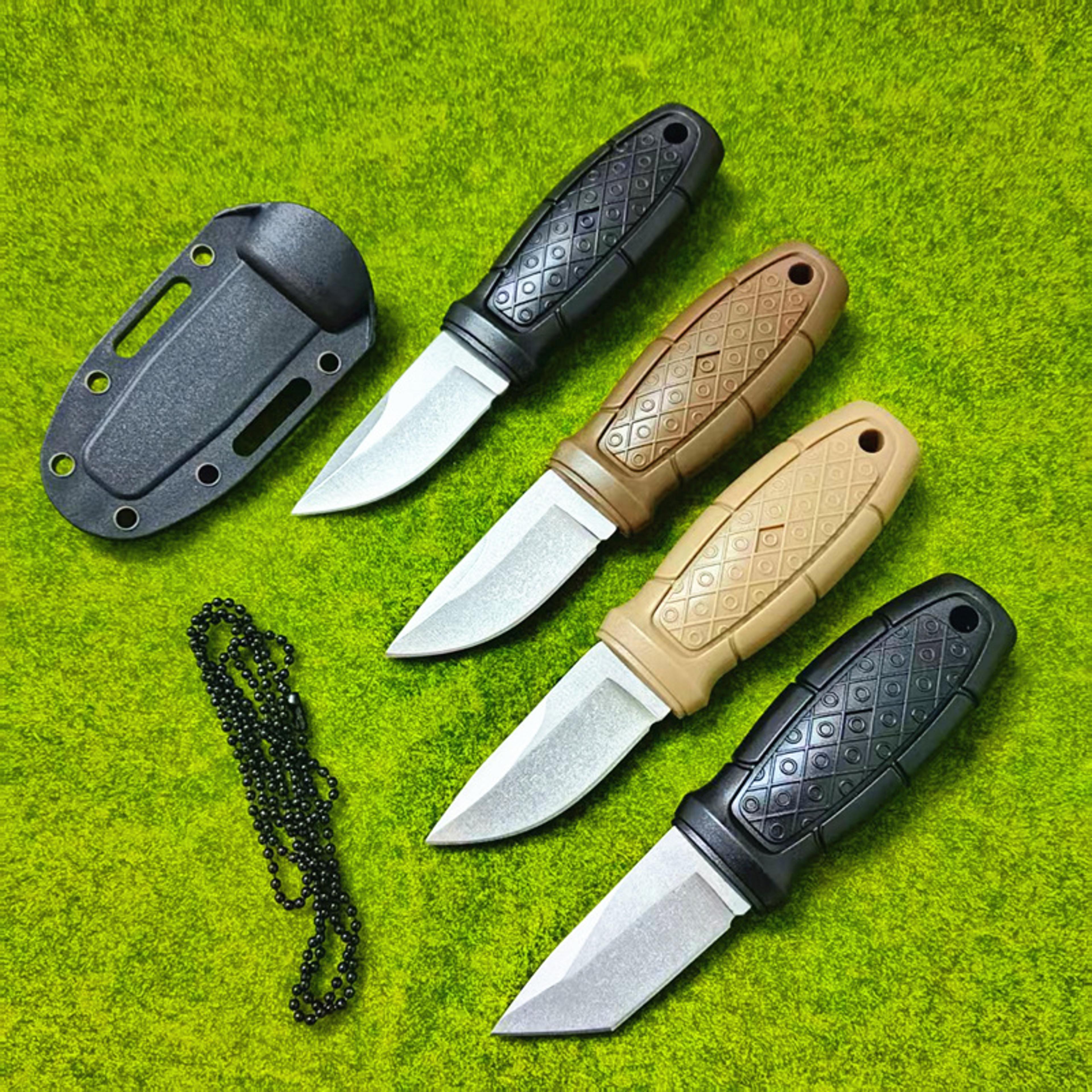 Premium Outdoor Fixed Blade Knife Stainless Steel Camping  Fishing Knife With Portable Sheath 1