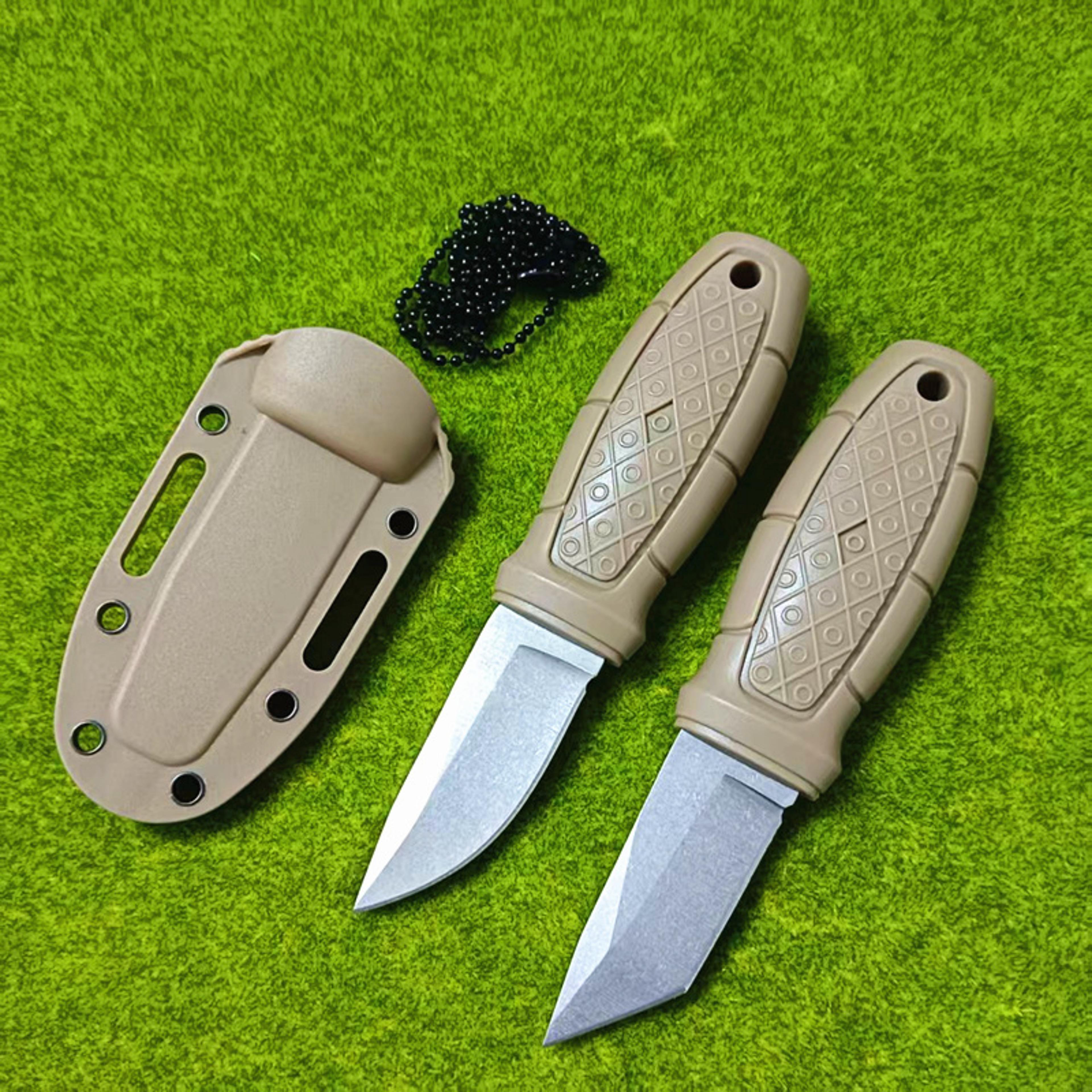 Premium Outdoor Fixed Blade Knife Stainless Steel Camping  Fishing Knife With Portable Sheath 2