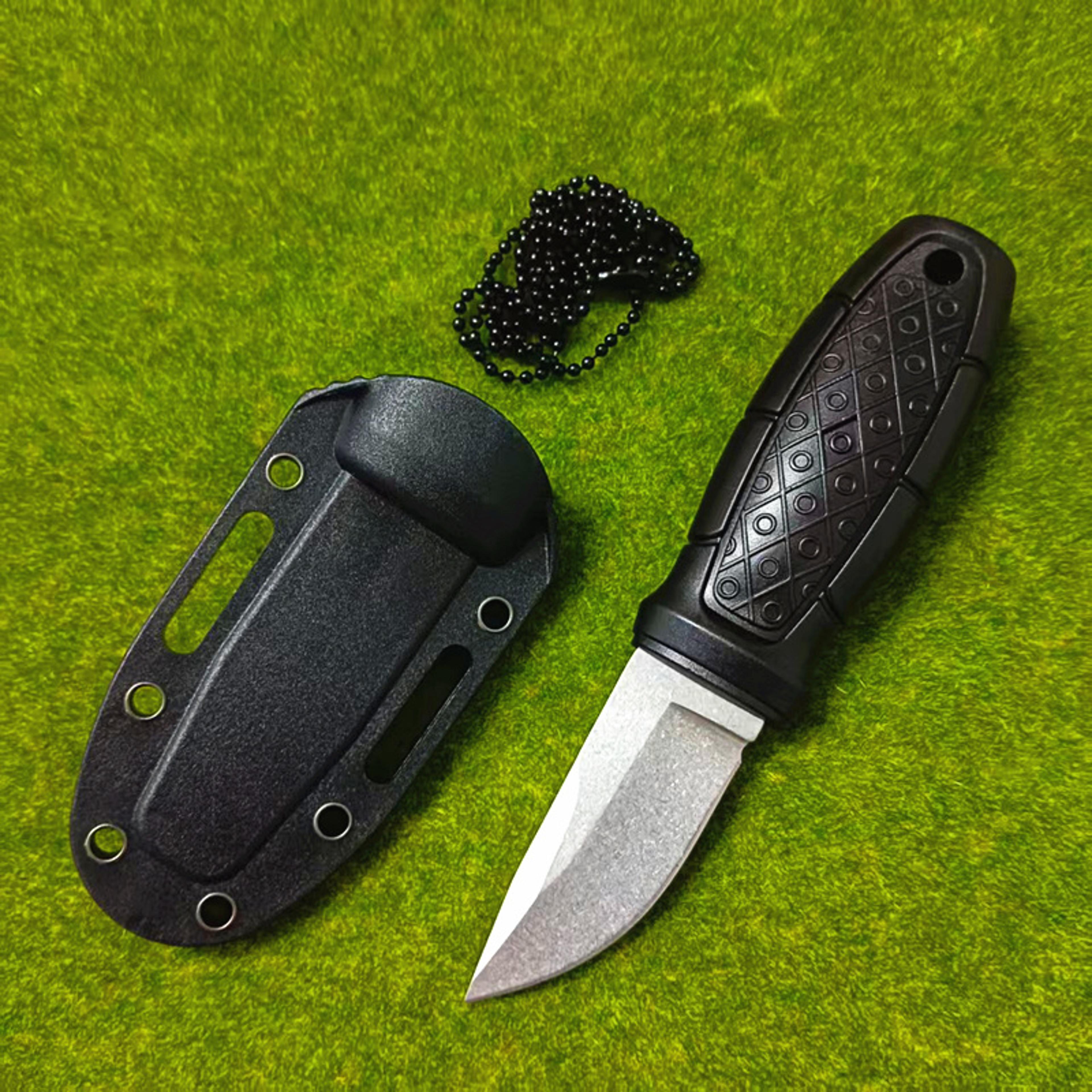 Premium Outdoor Fixed Blade Knife Stainless Steel Camping  Fishing Knife With Portable Sheath 5