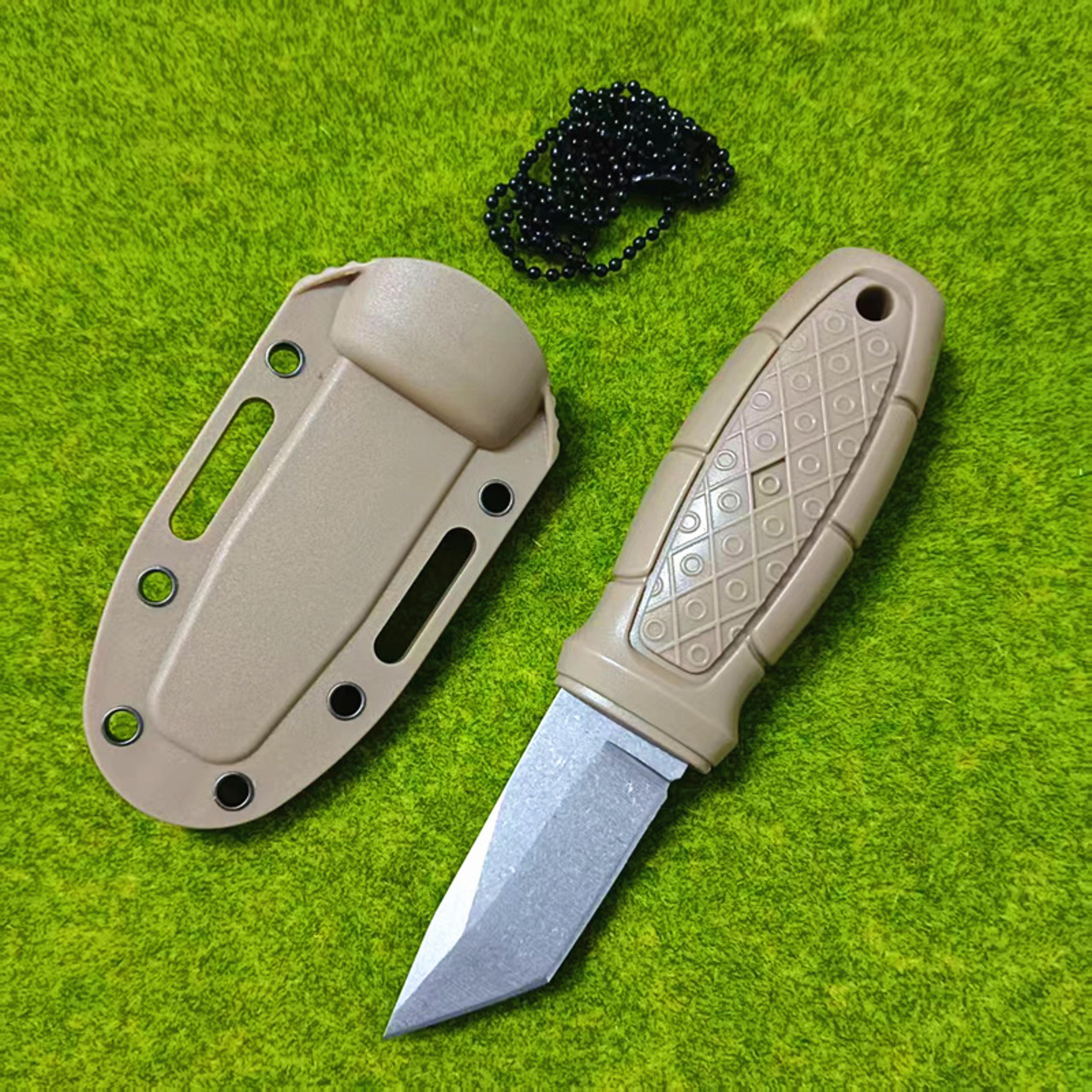 Premium Outdoor Fixed Blade Knife Stainless Steel Camping  Fishing Knife With Portable Sheath 7