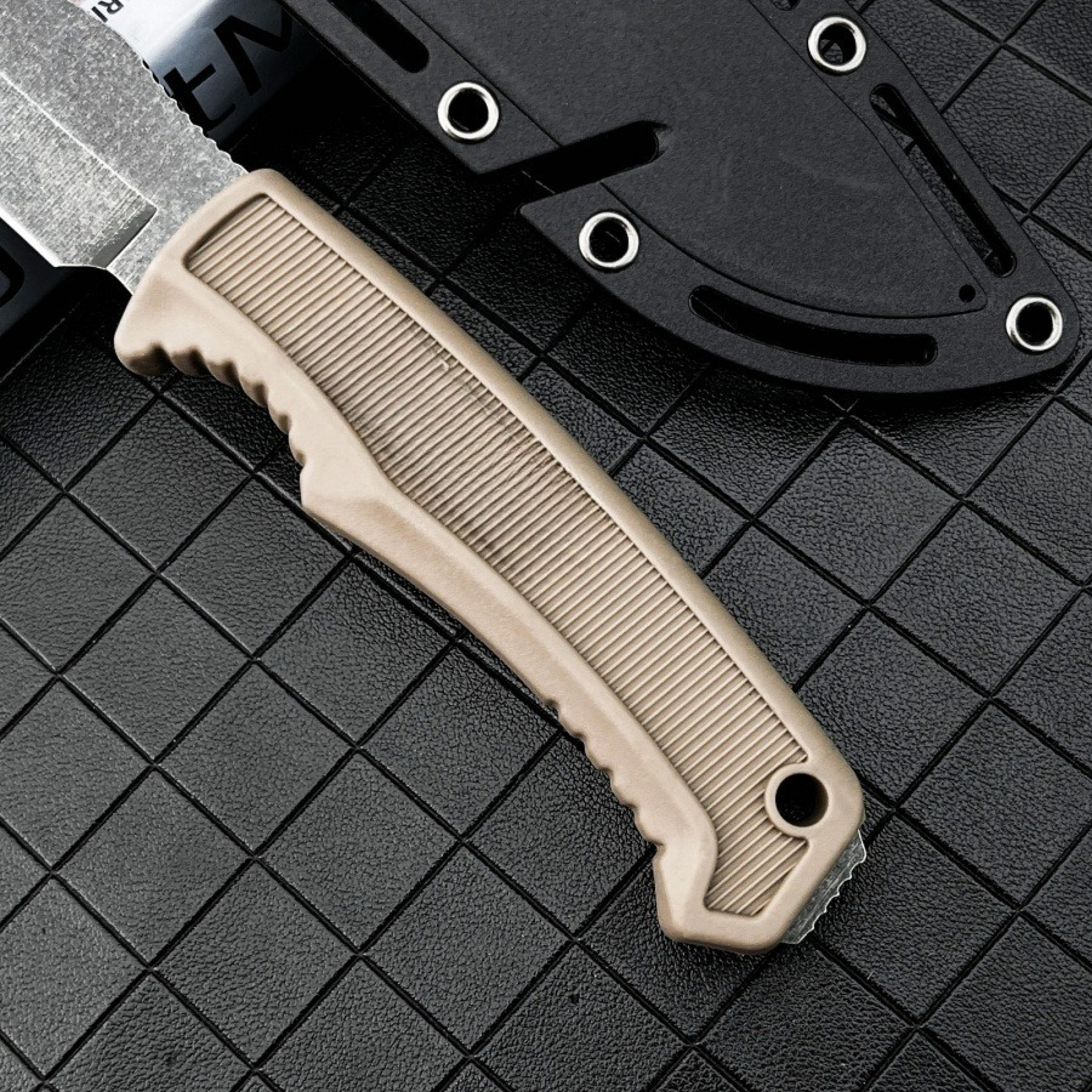 Fixed Blade Knife With Nylon Fiber Handle And Sheath 4