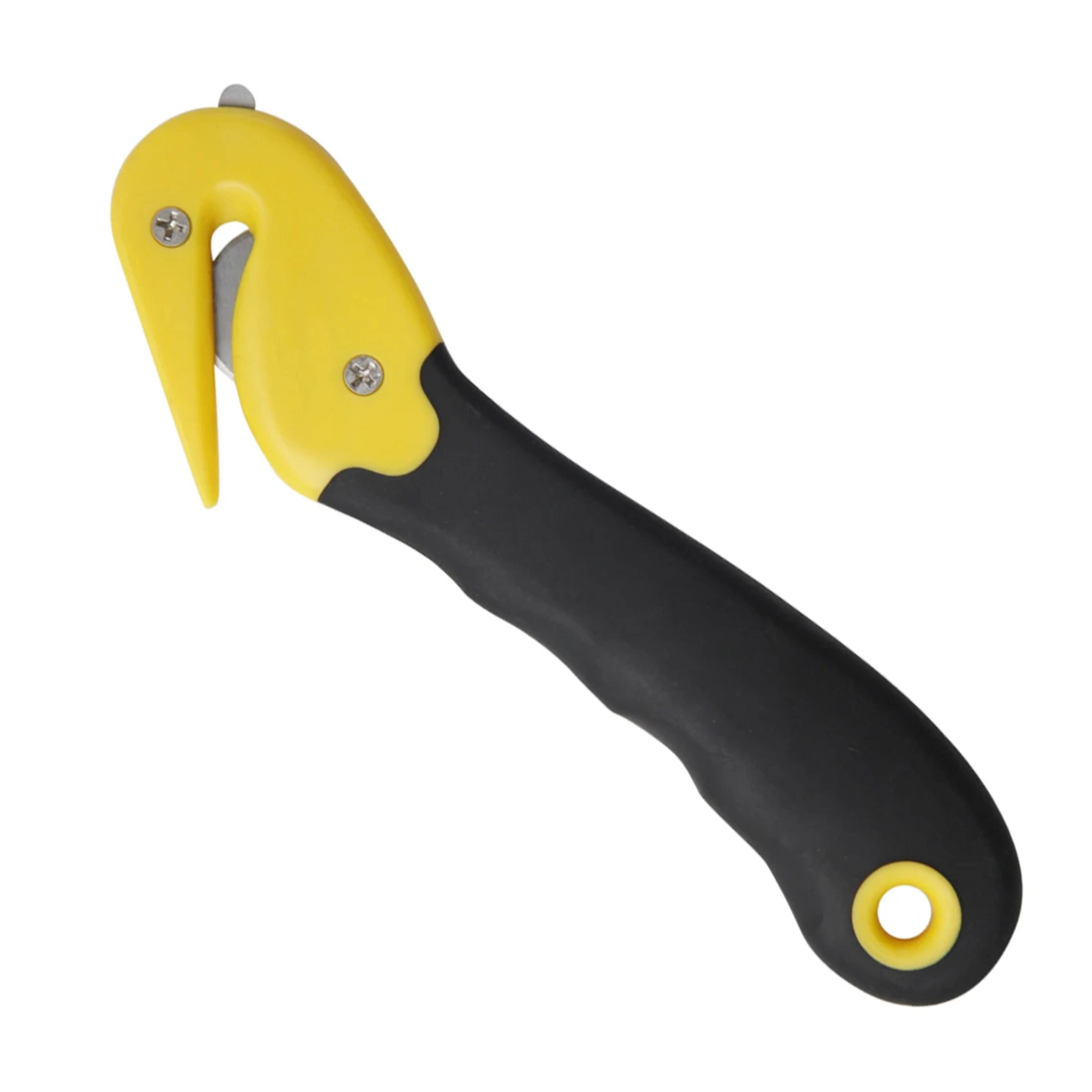 Safety Carton Opener With Ergonomic Handle And Hook Blade Cutter 0