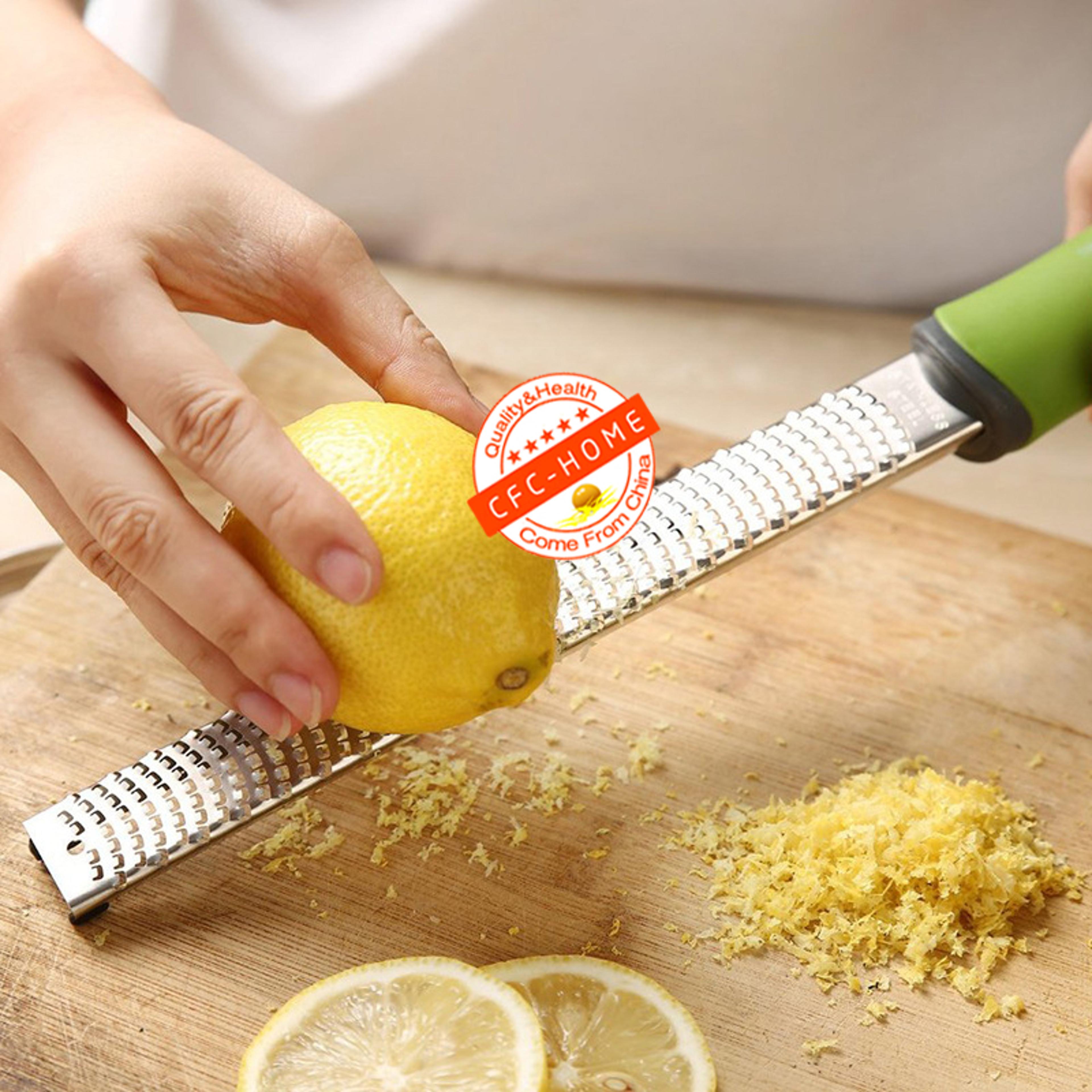 Lemon Zester  Cheese Grater For Citrus Parmesan Ginger And Garlic 2