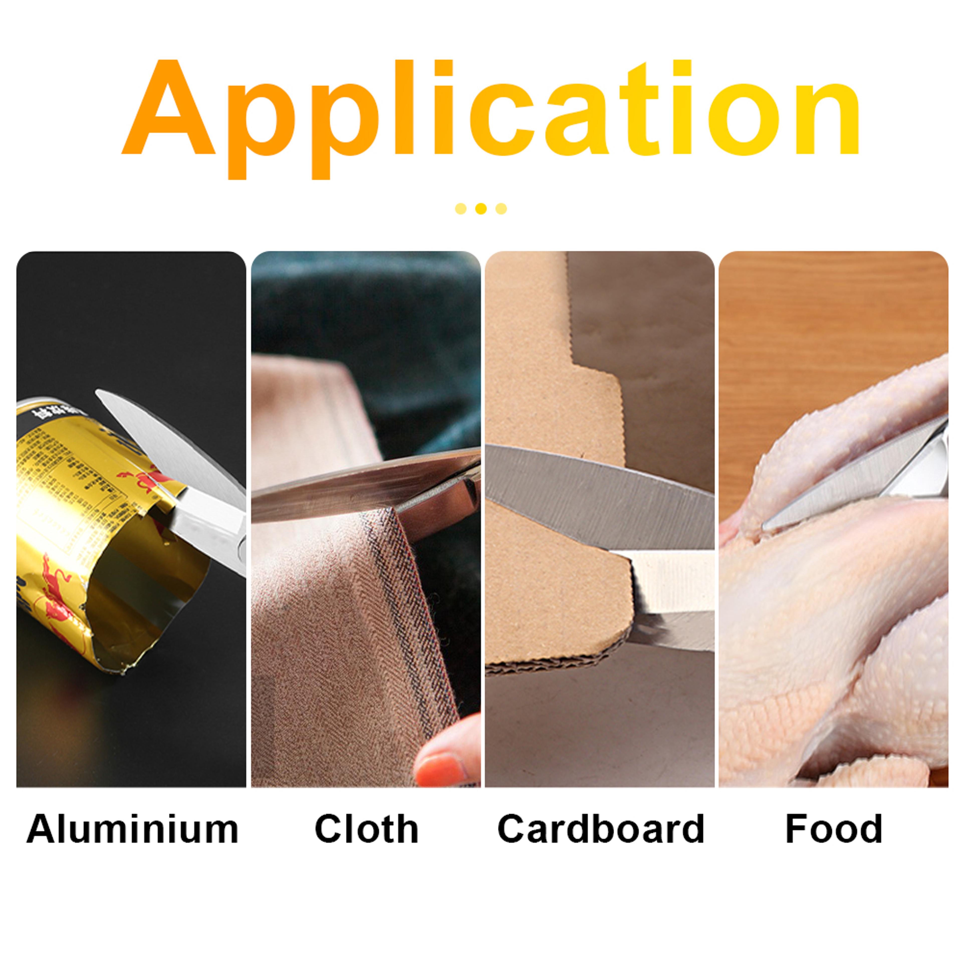 Heavy Duty Multifunction Kitchen  Tailor Scissors Professional Zinc Alloy Fabric  Food Cutting Shea 3