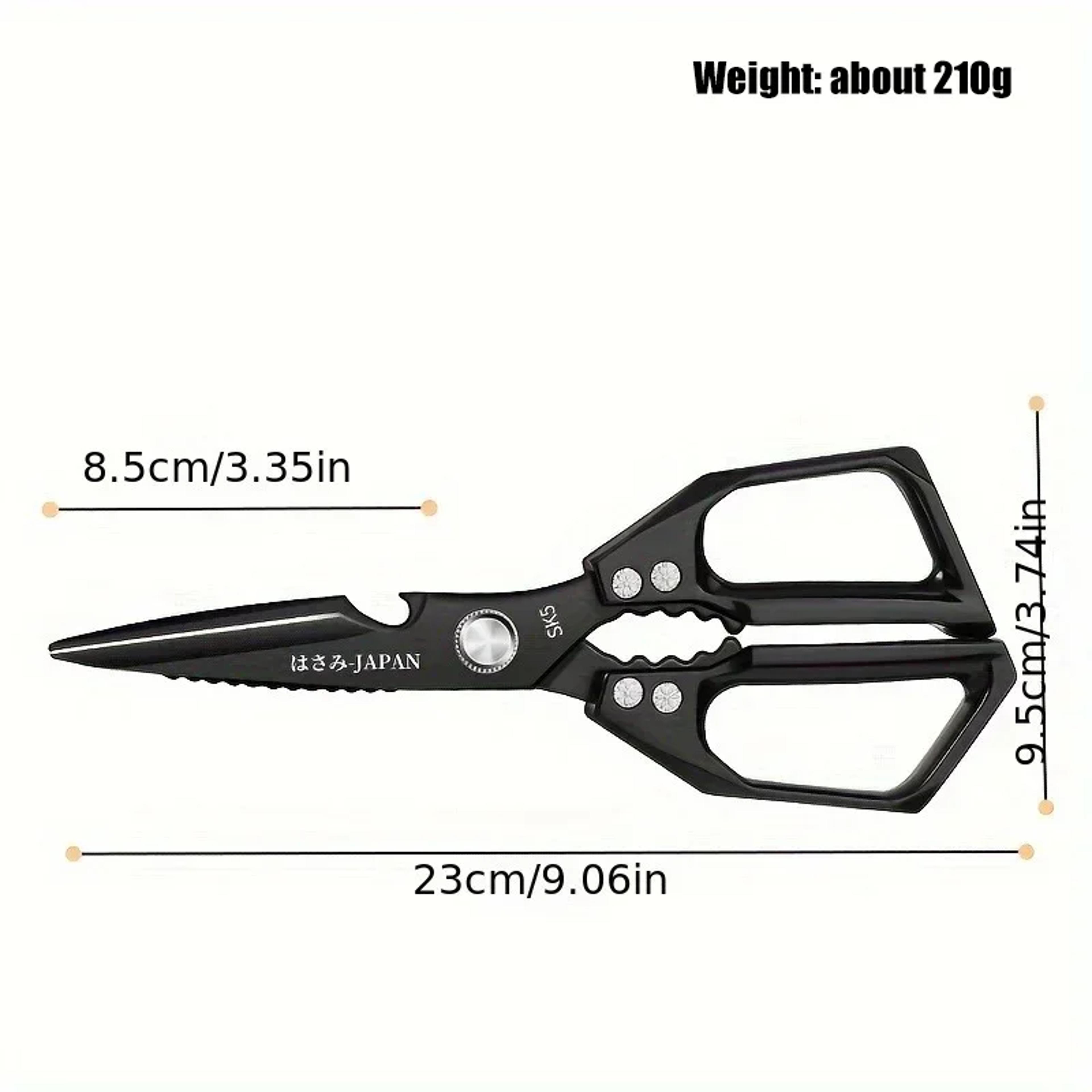 Heavy Duty Multifunction Kitchen Scissors With Poultry Shears Fish Scaler  Bottle Opener 3