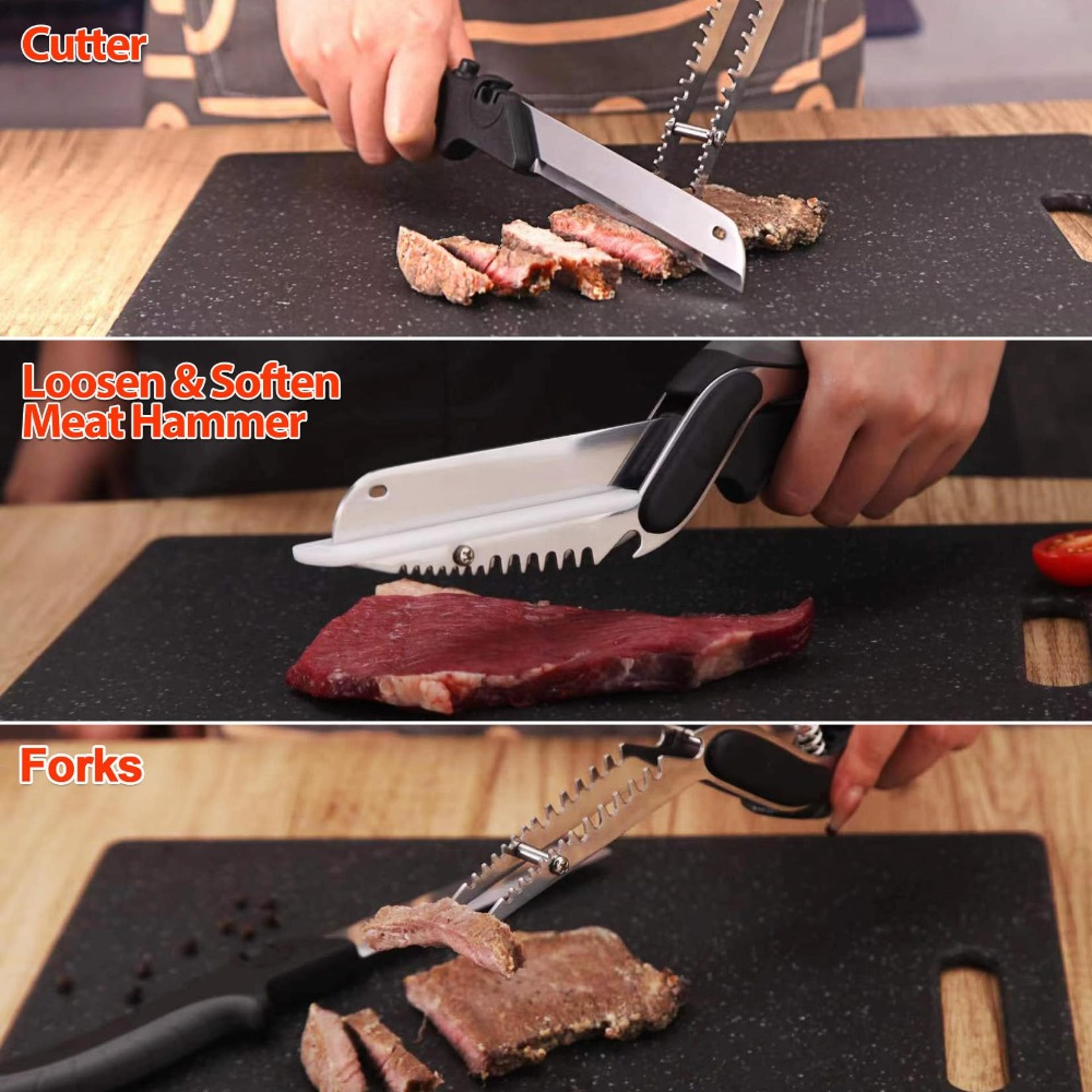 Kitchen Scissors  Cutting Board Multifunction Food Prep Shears 3