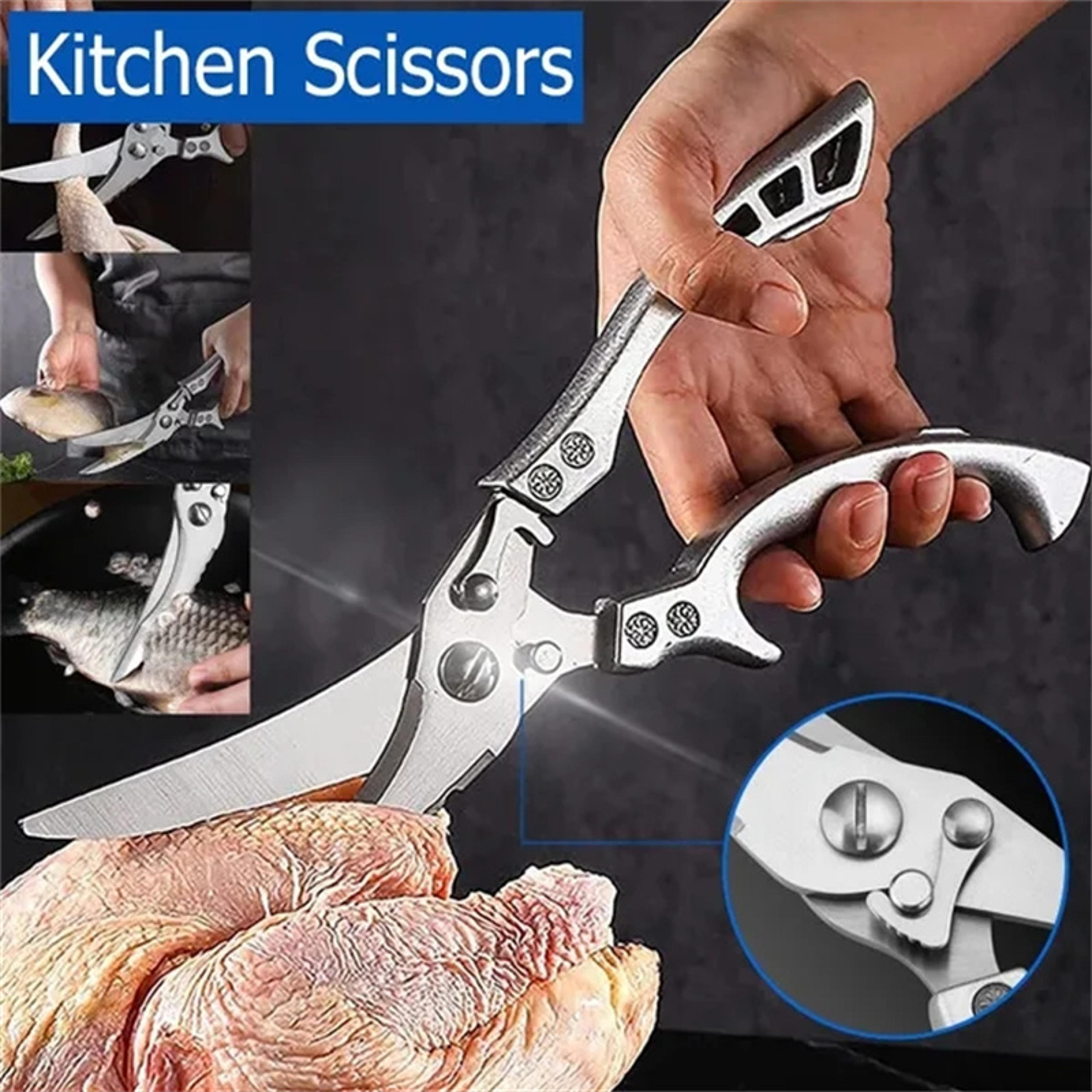 Premium Heavy Duty Poultry Shears  Kitchen Scissors Stainless Steel Bone Cutting Kitchen Shears 0