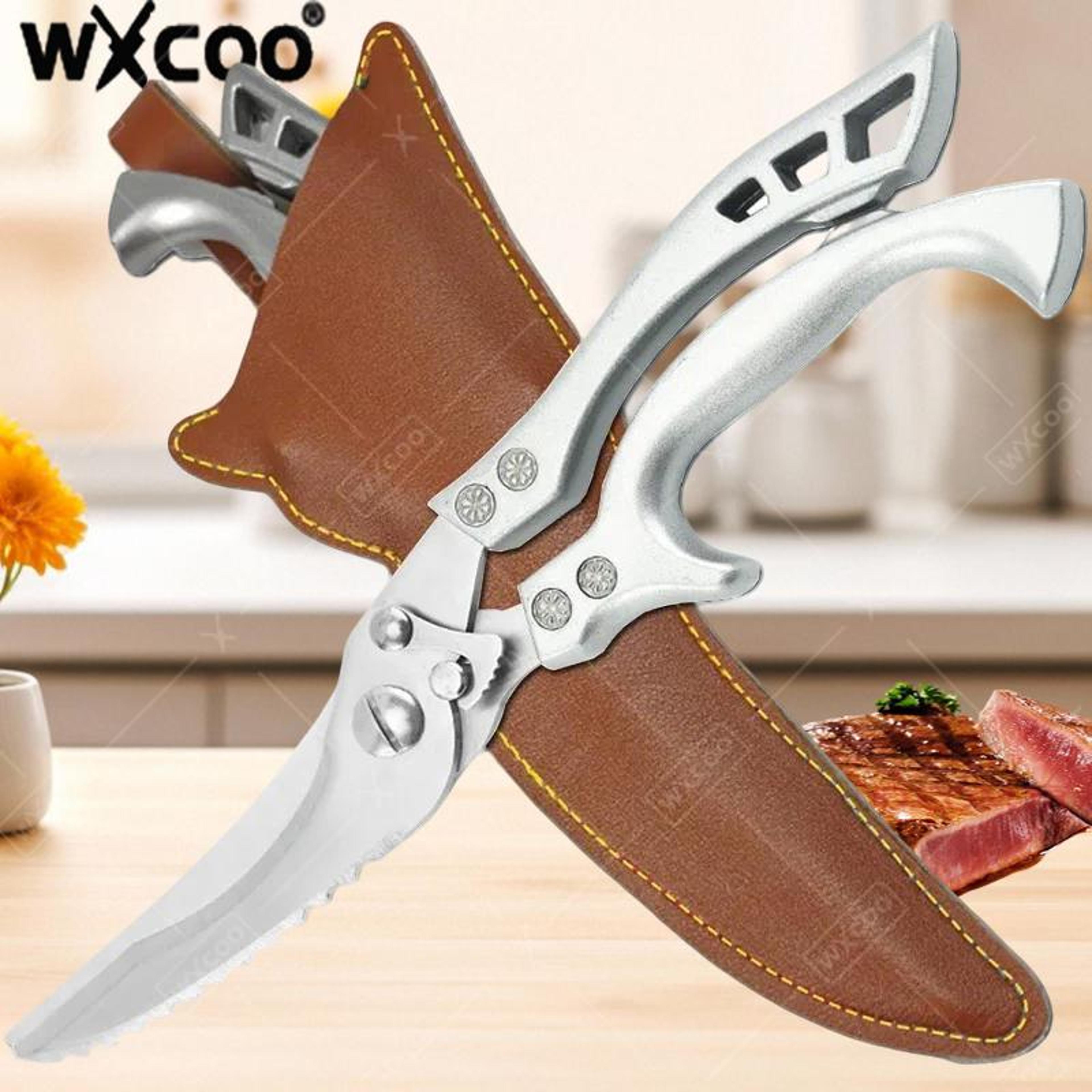 Stainless Steel Kitchen Shears Ultra Sharp Kitchen Scissors For Meat Fish Vegetables  Poultry 0