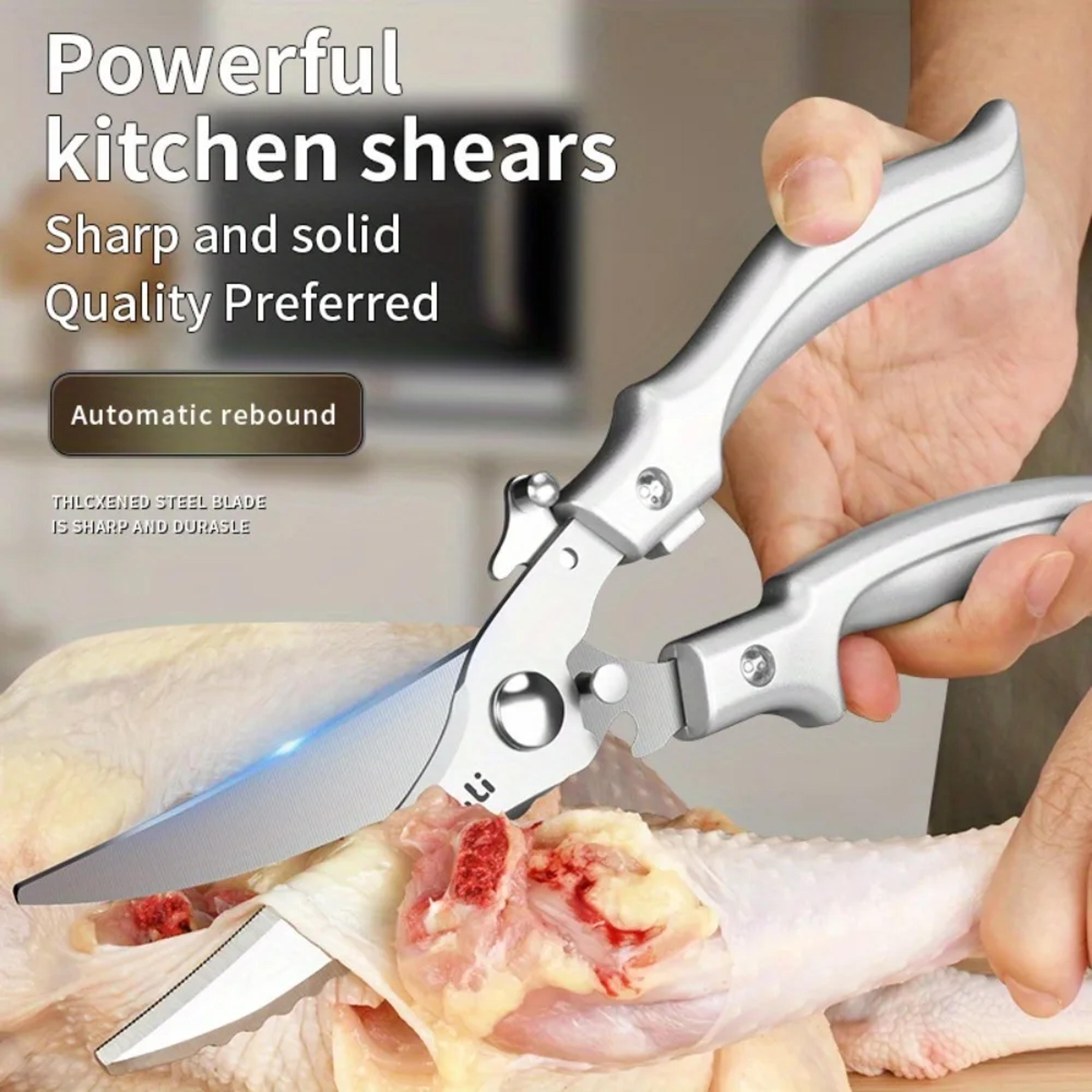 Heavy Duty Stainless Steel Poultry Shears  Kitchen Scissors 2
