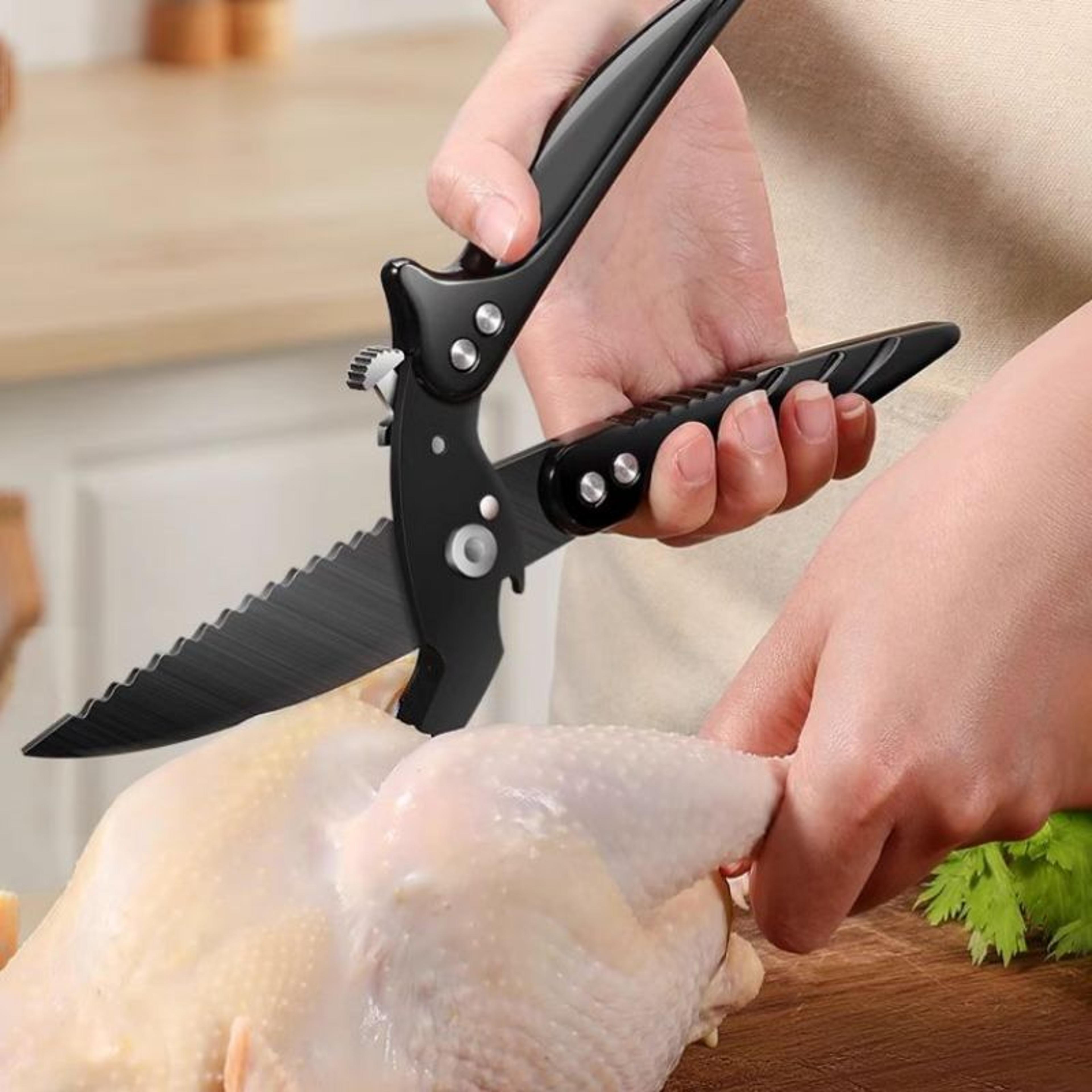 Heavy Duty Poultry Shears Stainless Steel Chicken Bone Scissors 3