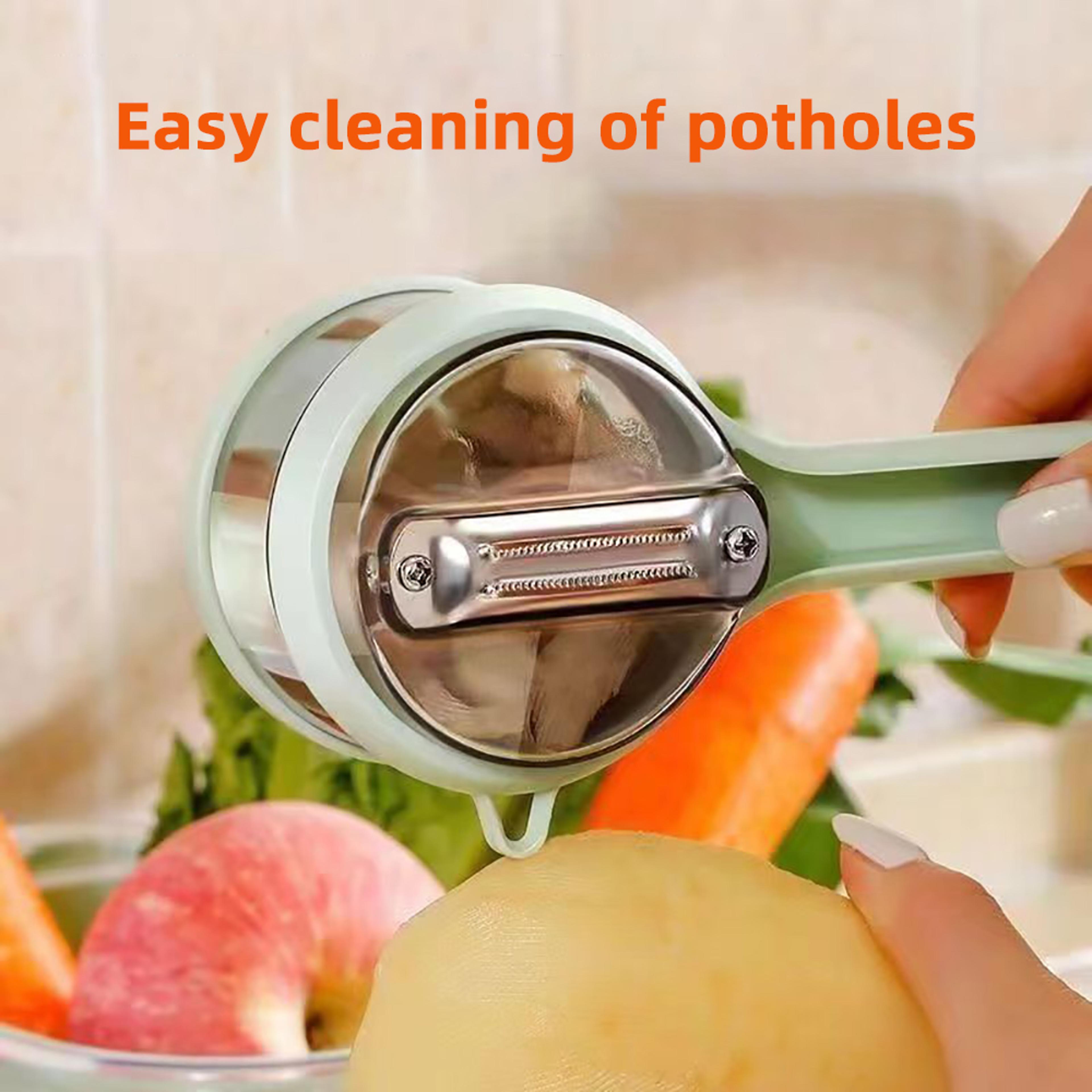 Premium Multifunctional Vegetable  Kitchen Fruit Peeler With Storage Peeler Tool 0