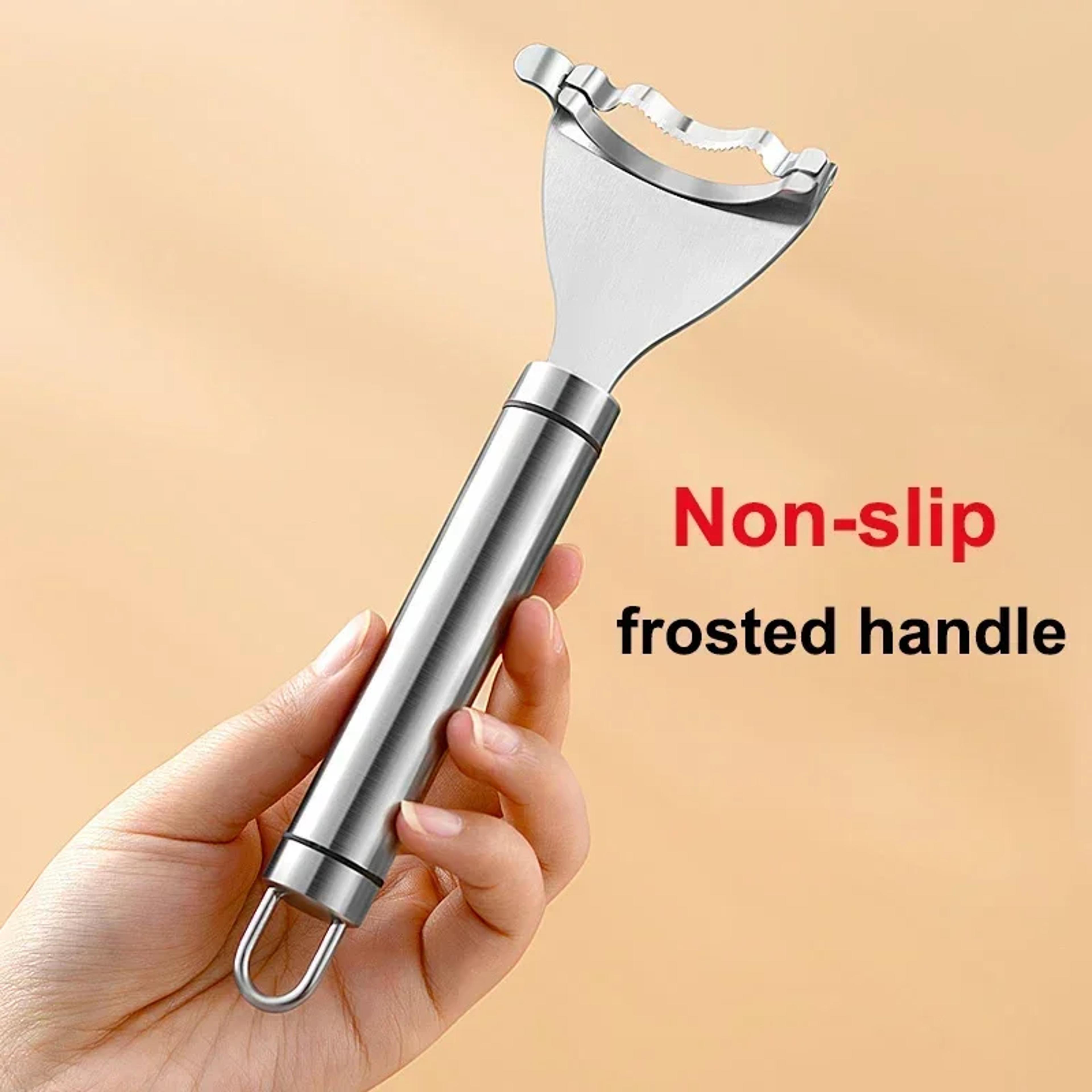 Stainless Steel Corn Peeler  Corn Stripper Corn Cutter Tool Effortless Kernel Remover 4