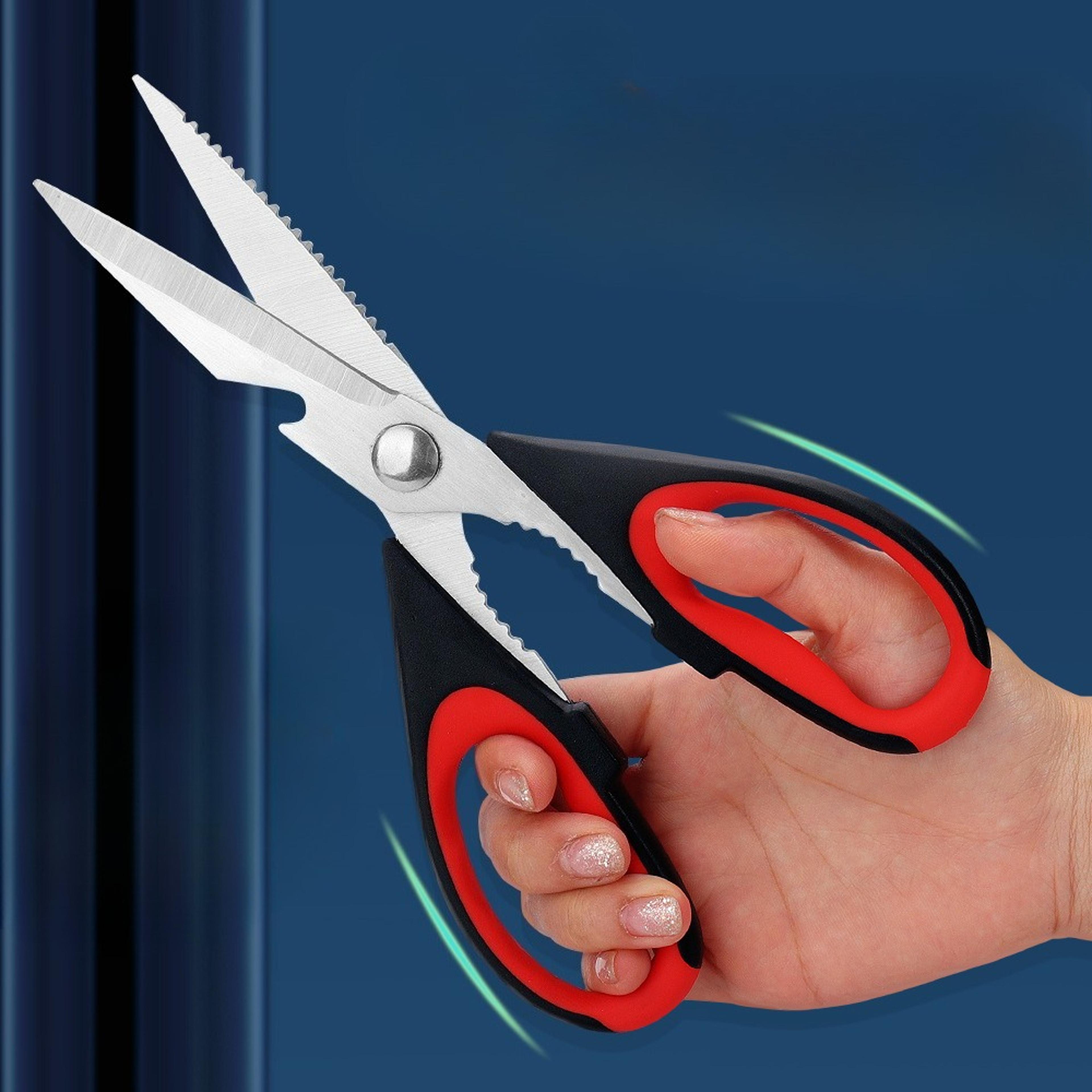 Premium Heavy Duty Stainless Steel Kitchen Shears Multi Function Poultry Bone  Fish Cutter 4
