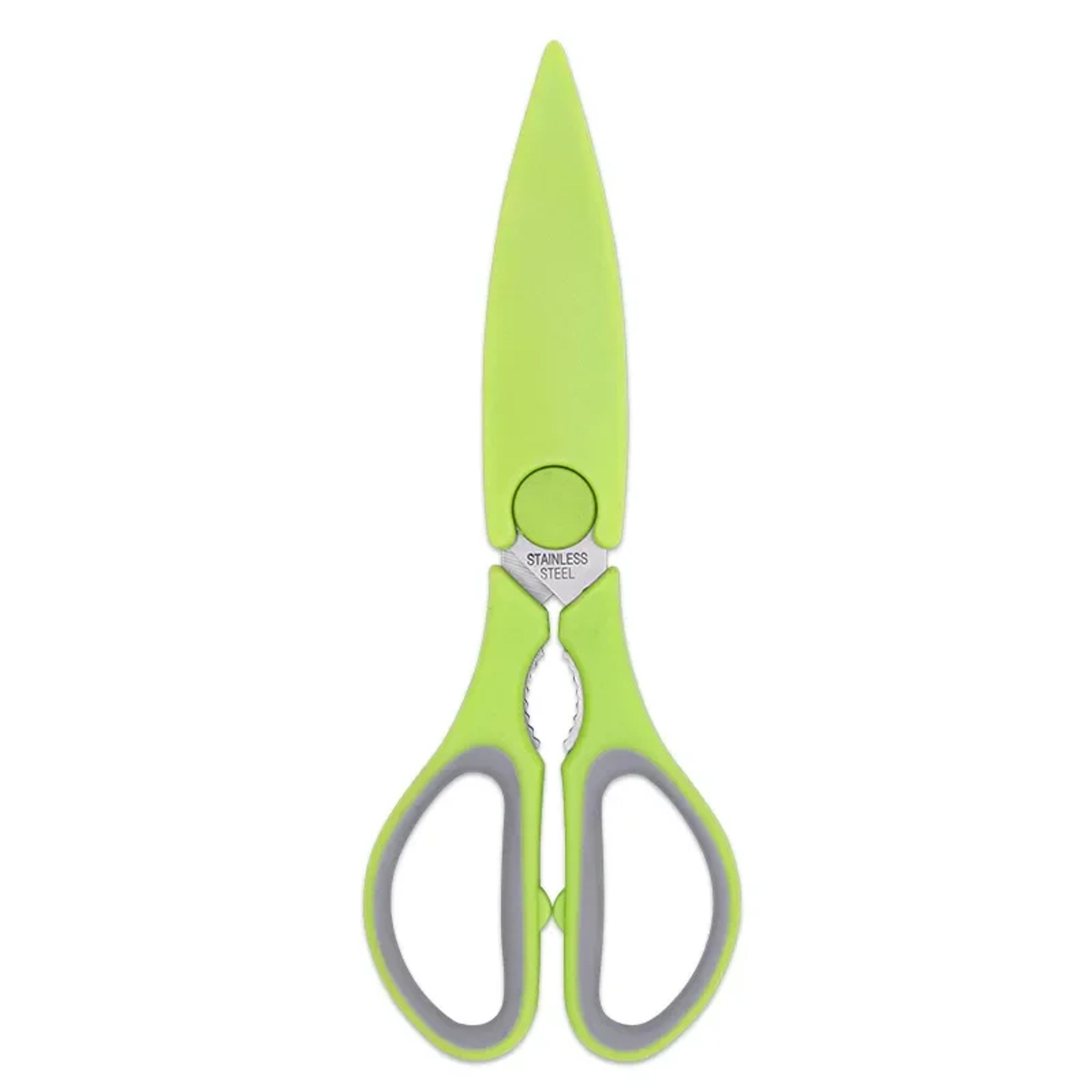 Multi Function Kitchen Shears With Nutcracker  Safety Cover 3