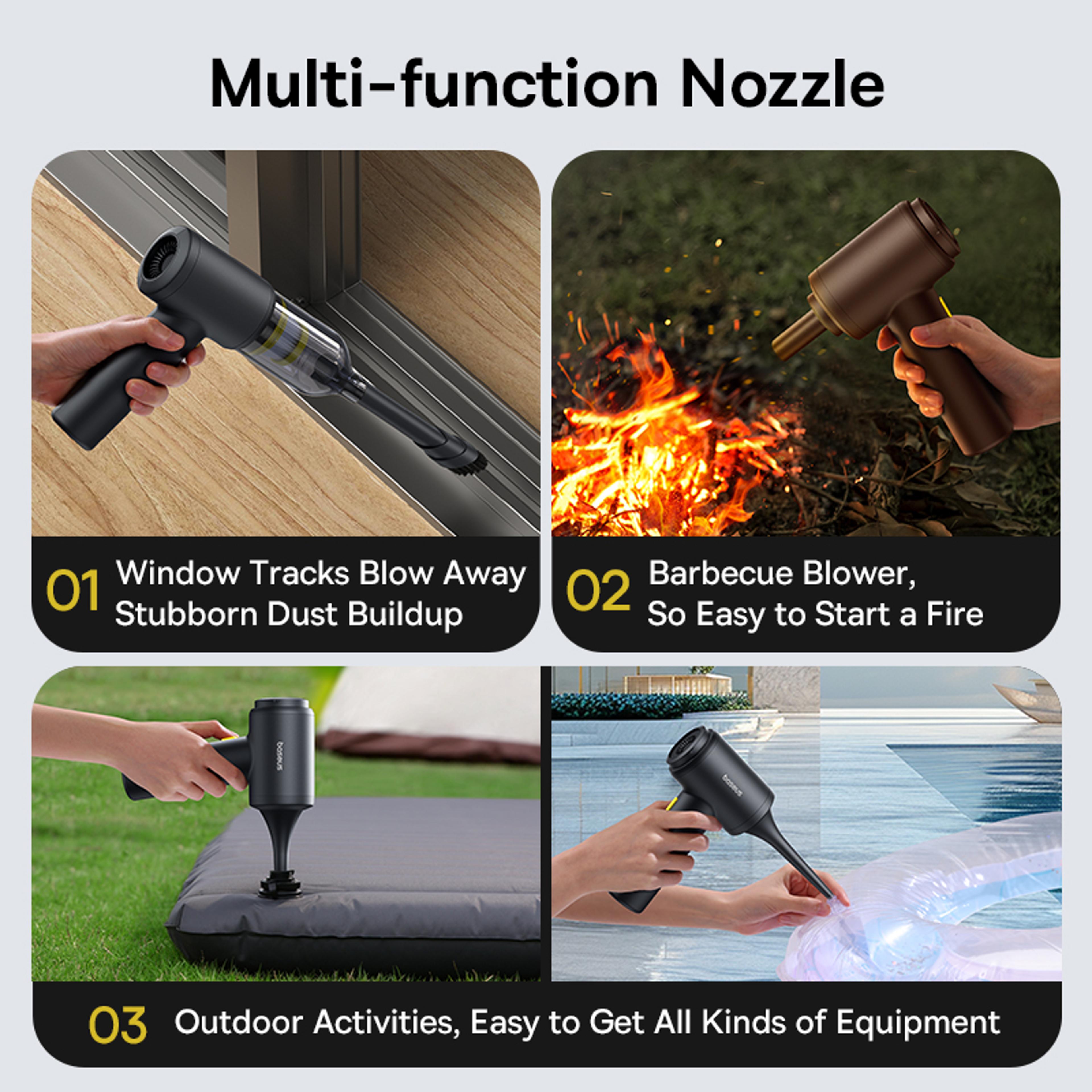 Baseus Wireless Cordless Car Vacuum  Portable Dust Blower Powerful Portable Car Cleaner 1
