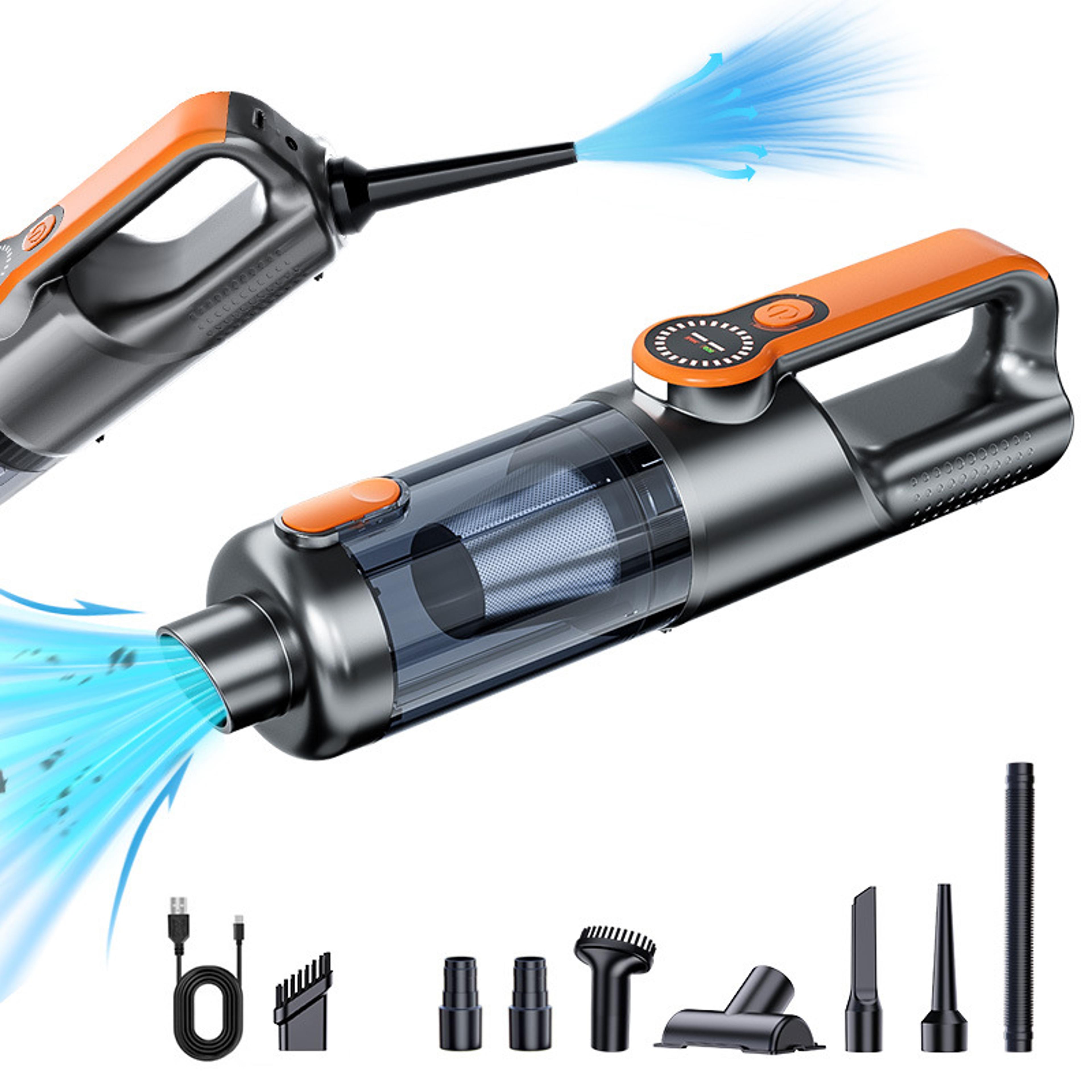 TurboClean Pro Cordless Car Vacuum Cleaner With Powerful Suction 4