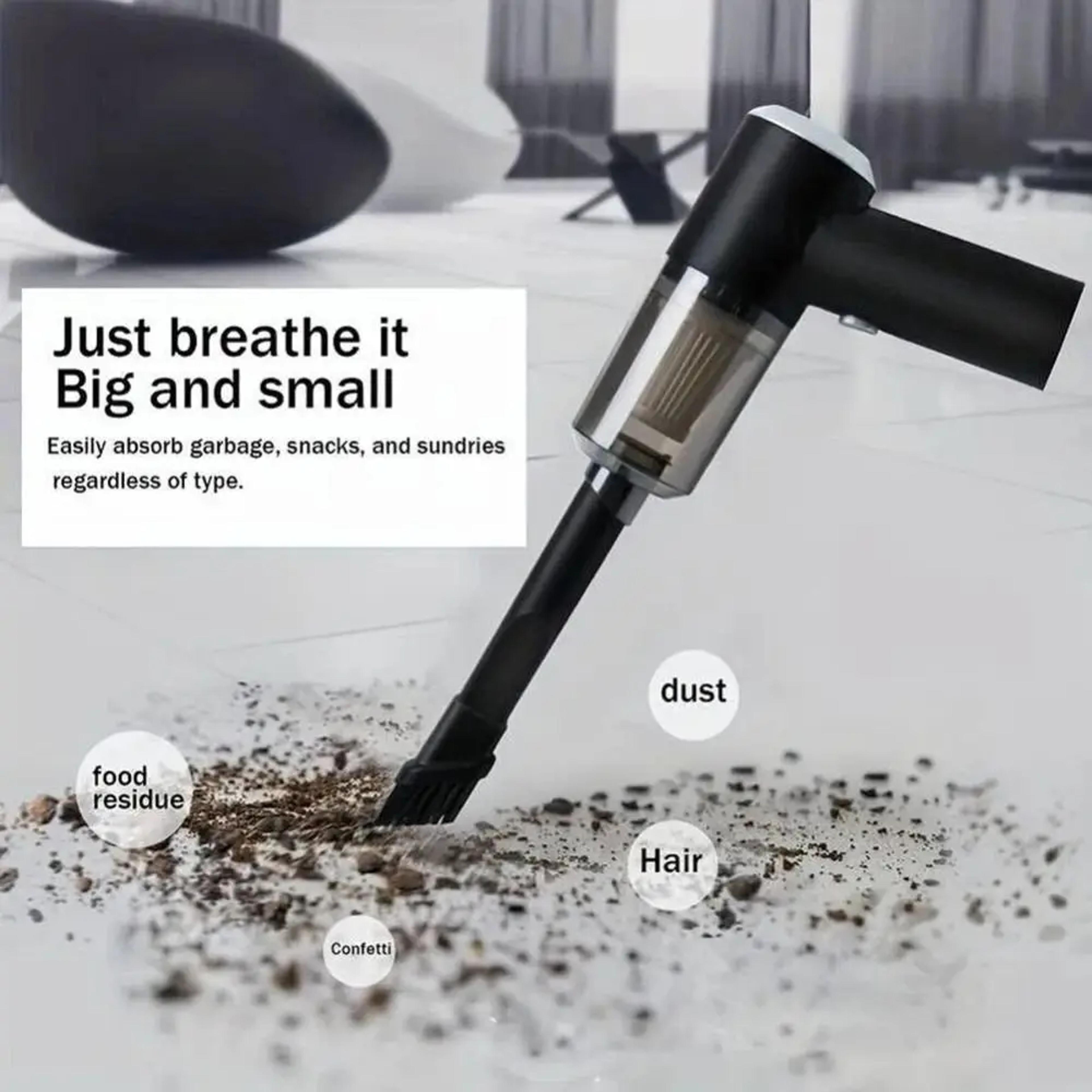 TurboClean Pro Wireless Car  Home Vacuum Cleaner Powerful Cordless Handheld Cleaner 1