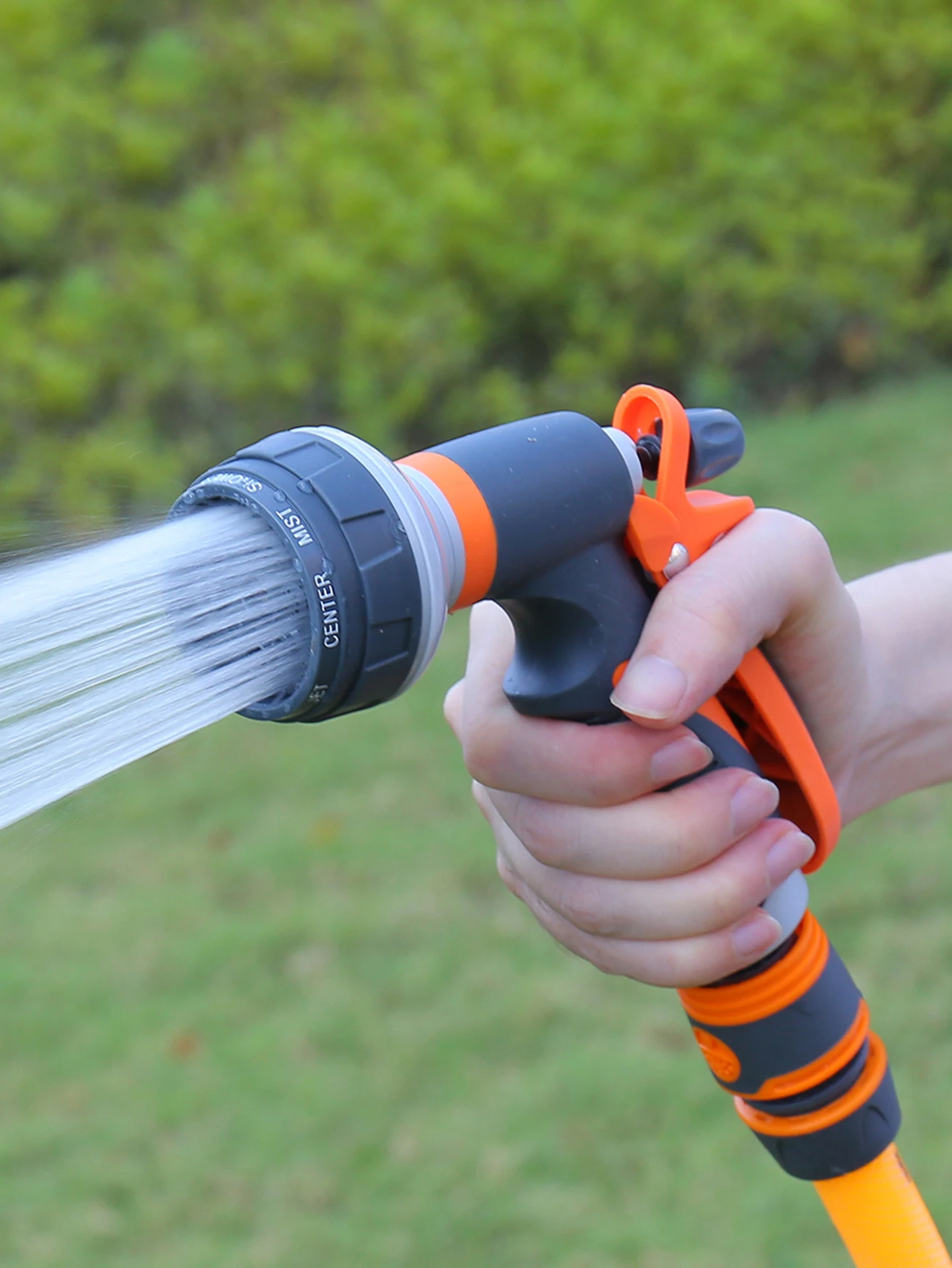 hydroflex garden hose nozzle for watering, car washing & outdoor cleaning
