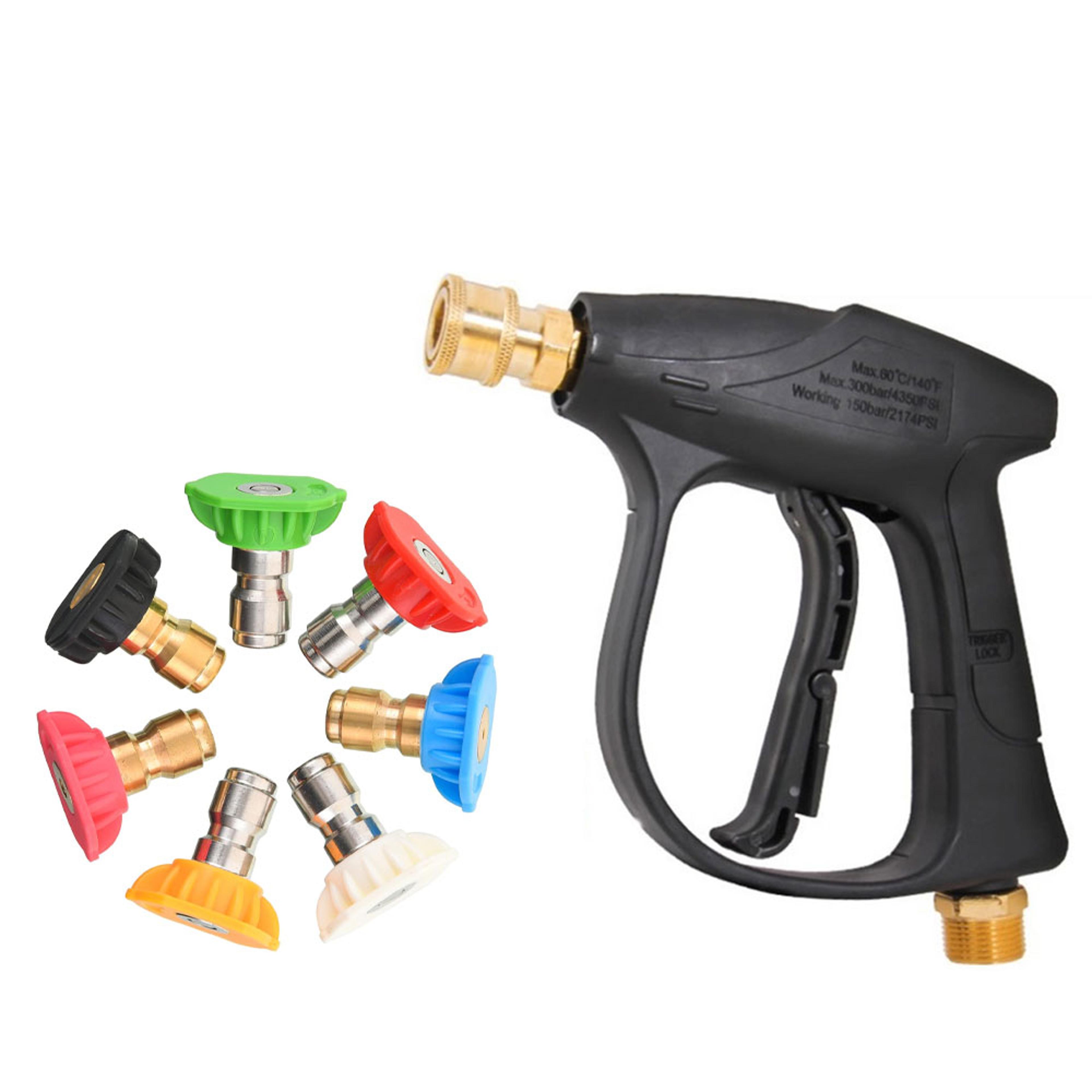 Premium High Pressure Washer Gun With Snow Foam Function Universal Quick Release Car Wash Spray Gun 0