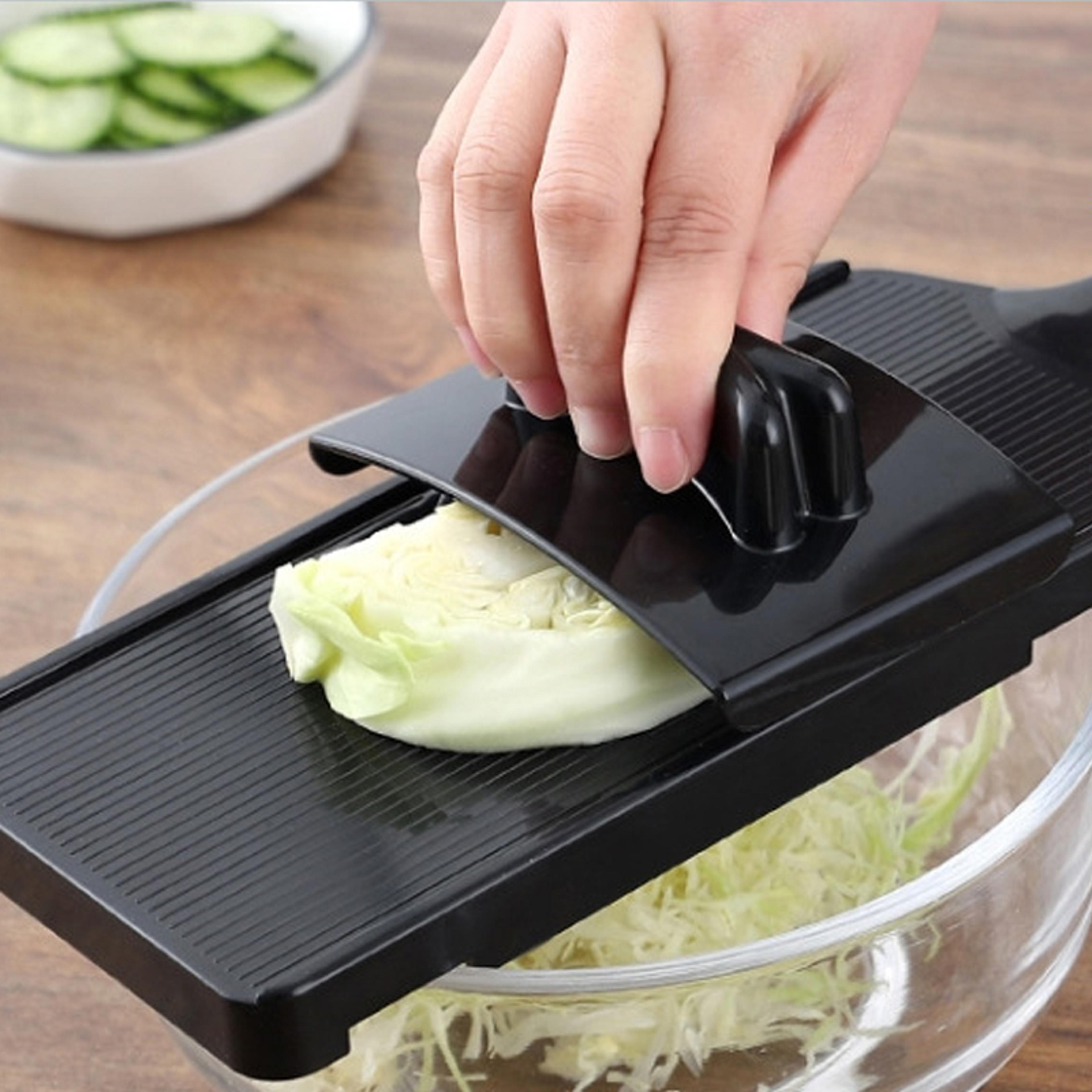 precisioncut cabbage shredder & vegetable slicer for salads, coleslaw & meal prep