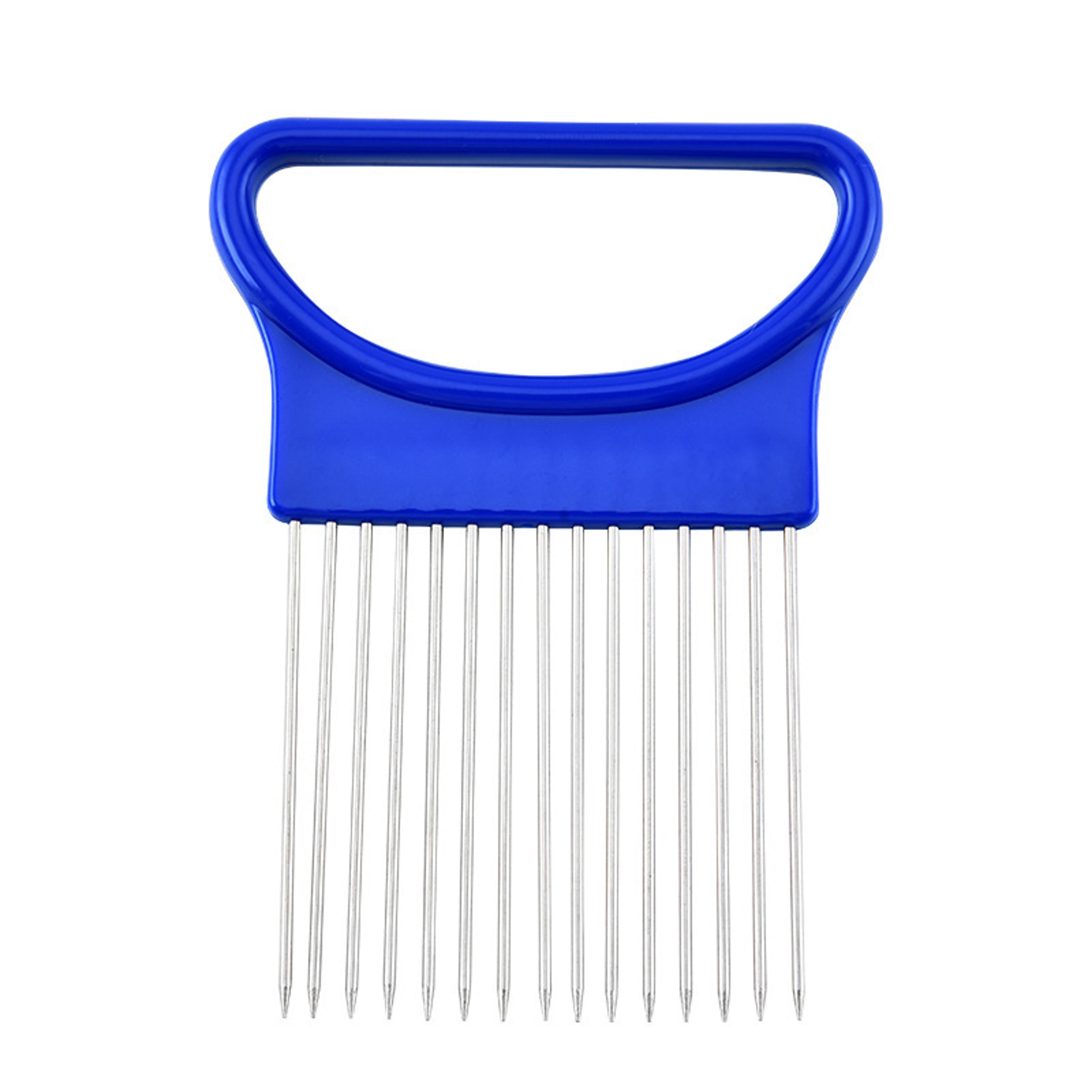 PrecisionGrip Onion Holder  Vegetable Slicer Safe Kitchen Cutting Guide Tool 5