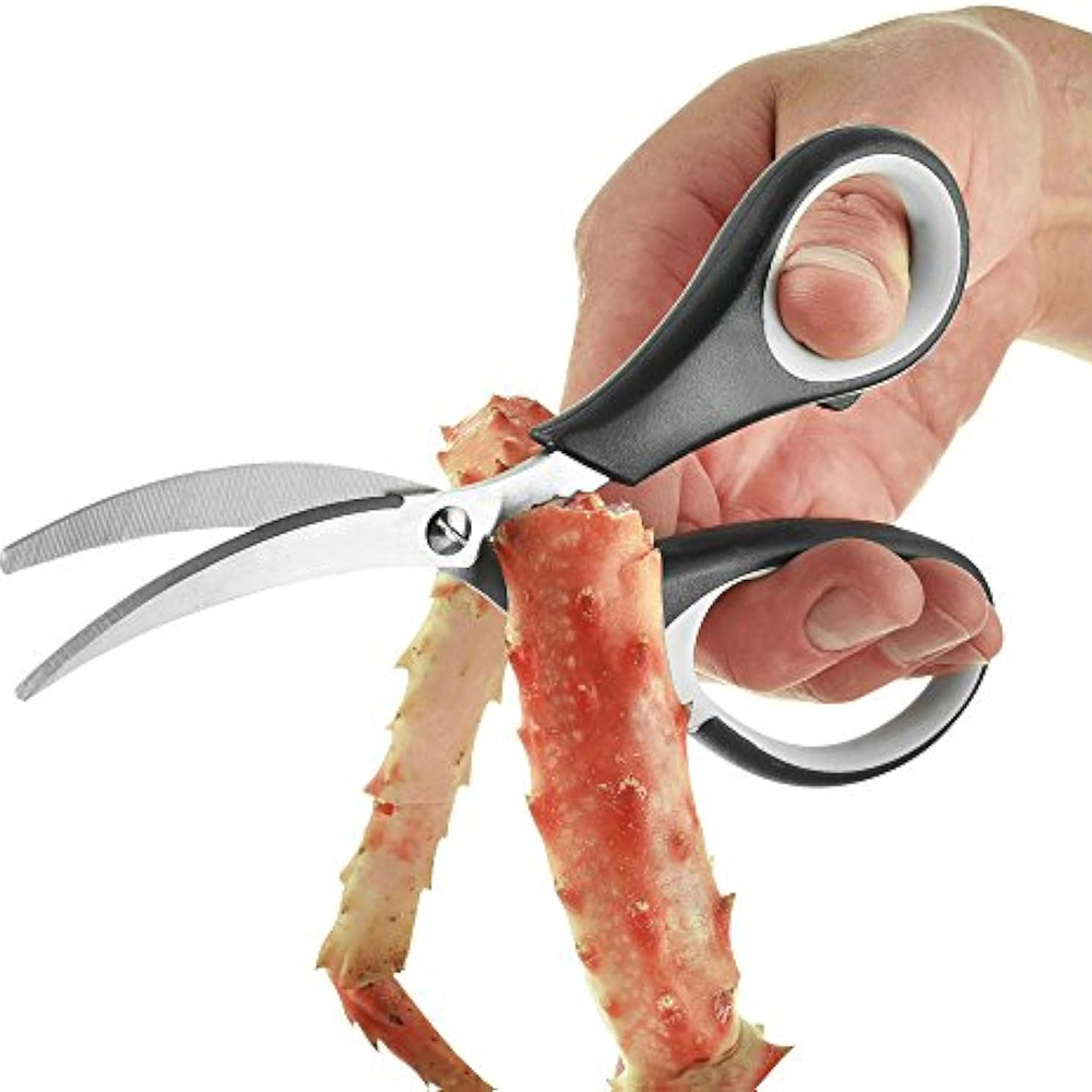 Heavy Duty Multipurpose Kitchen Shears  Ultra Sharp Stainless Steel Scissors With Bonus Seafood She 3