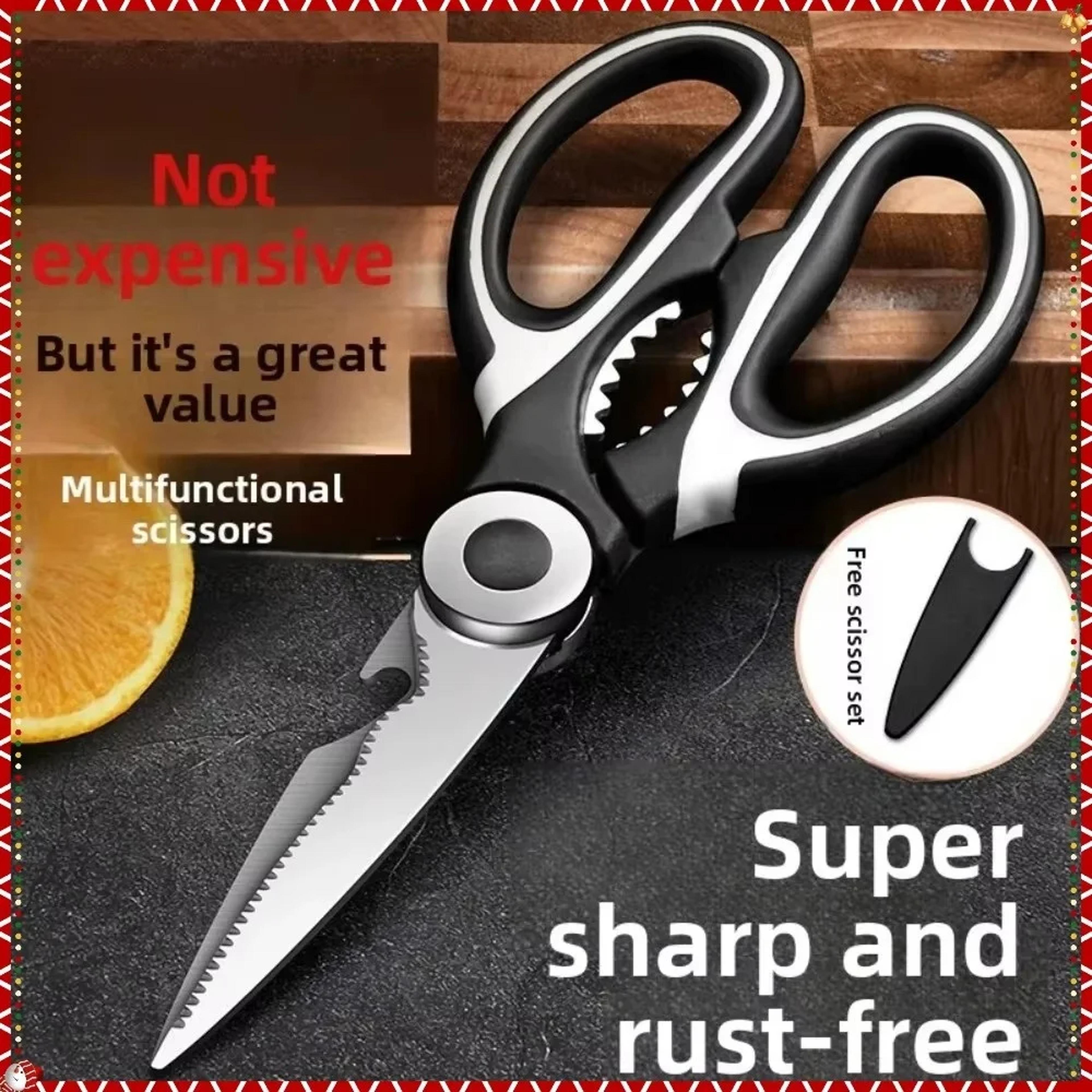 Stainless Steel Kitchen Shears For Poultry Fish  Bone Cut 3