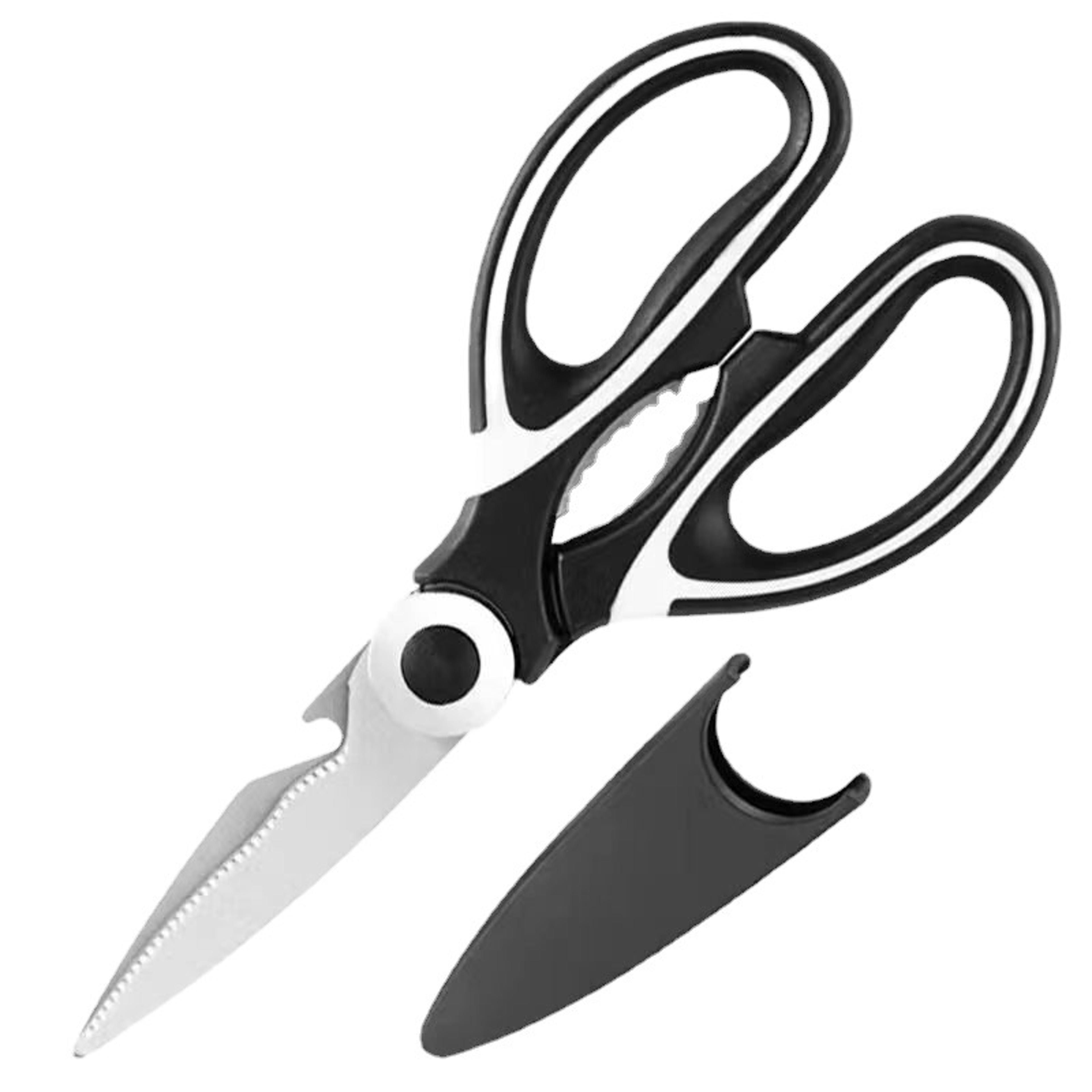 PrecisionCut Pro Stainless Steel Kitchen Scissors  Poultry Shears MultiTool 4