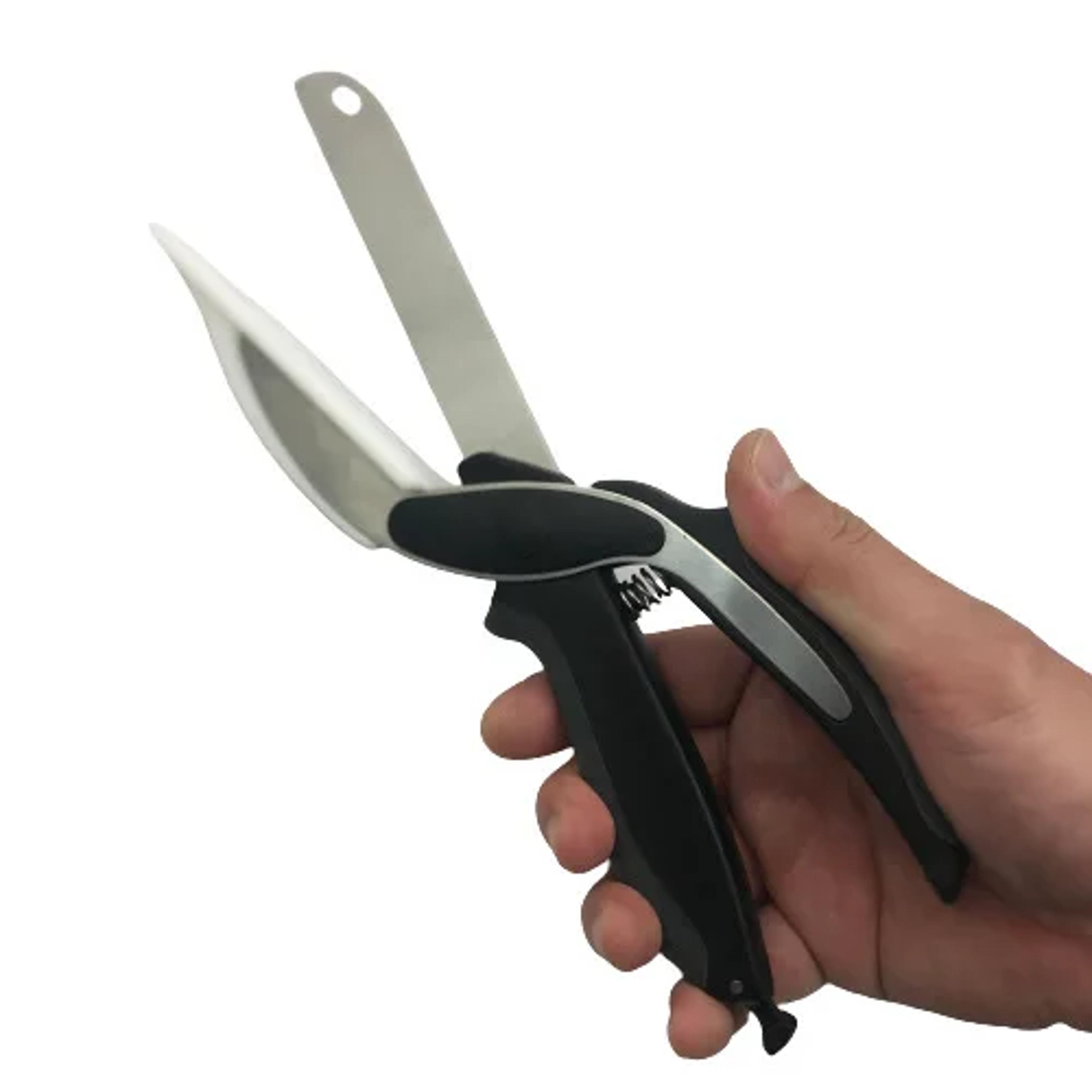 QuickSlice Pro Kitchen Scissors  Cutting Board Chopper 3
