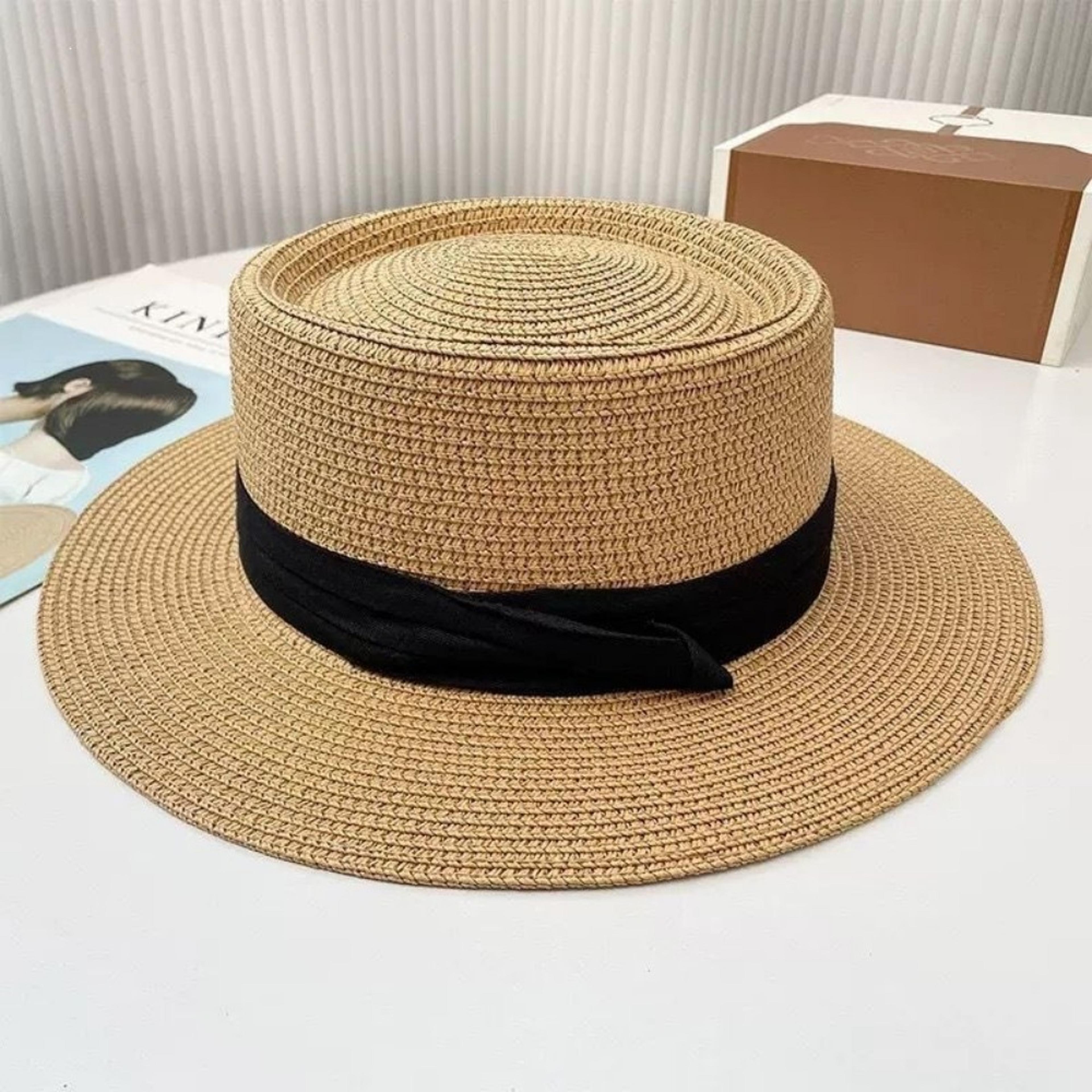 SunShield Wide Brim Panama Straw Hat Lightweight Beach Sun Hat For Travel  Summer Adventures 3