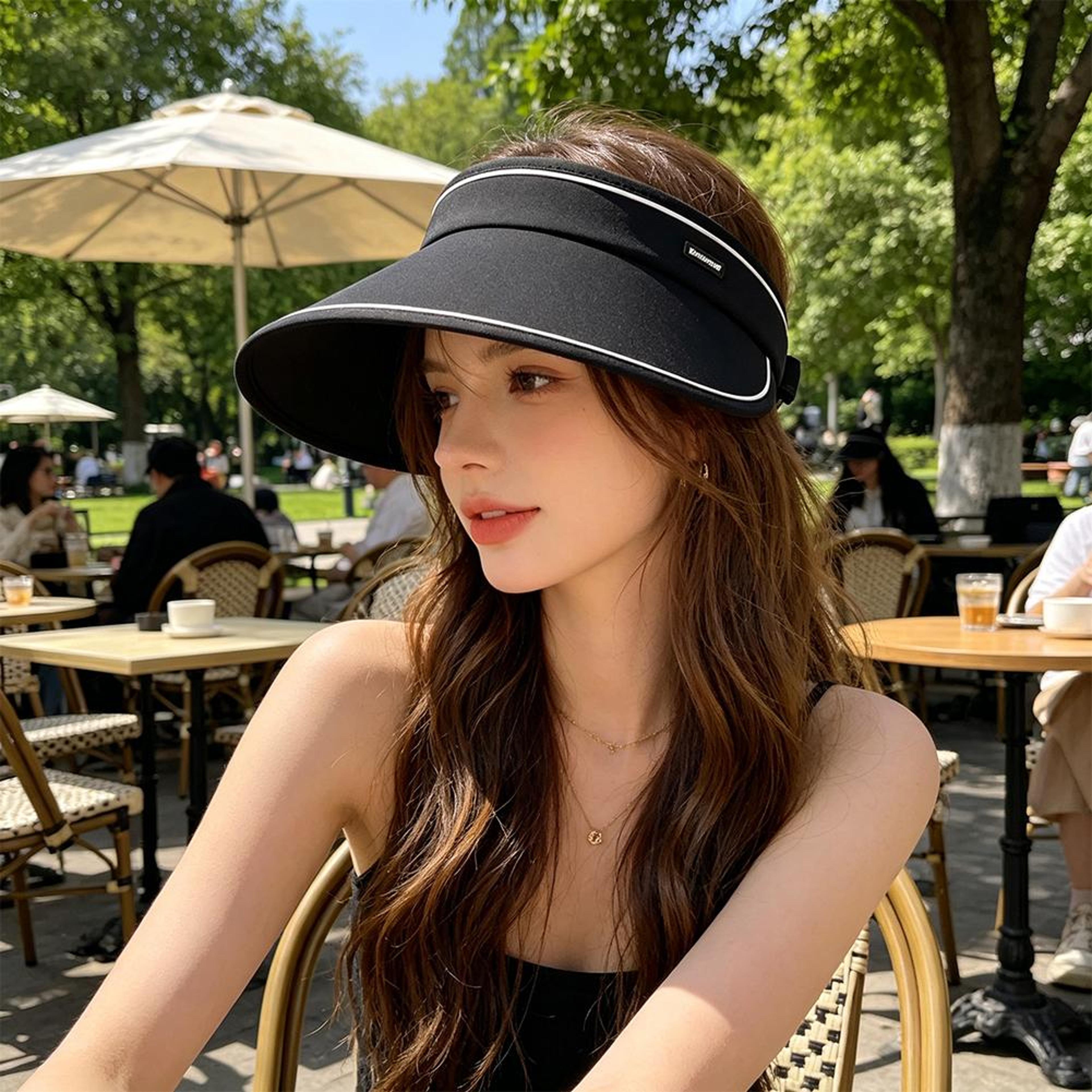 SunShield Pro Wide Brim Sun Hat For Women With Protection  Packable Travel Visor 0