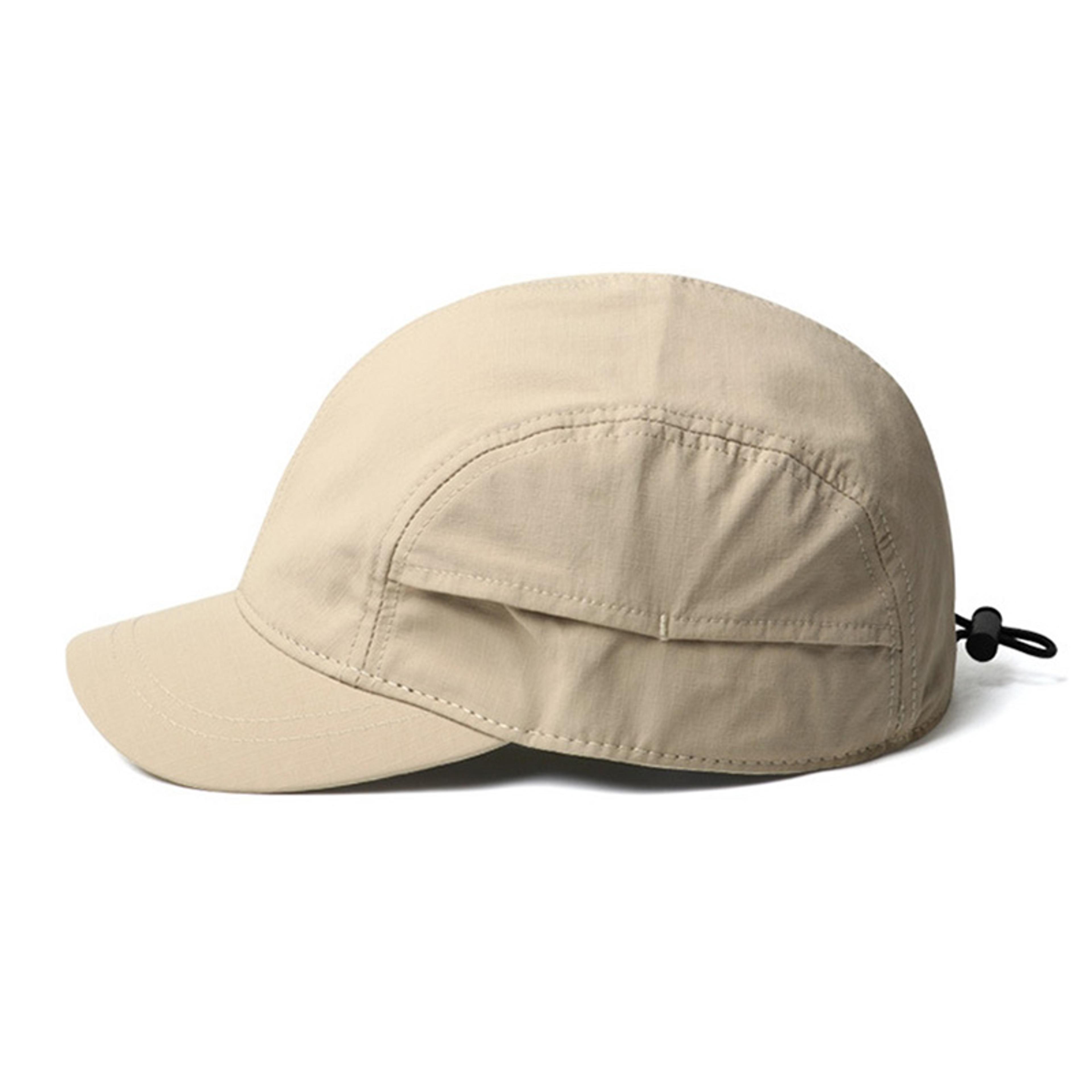 Quick Dry Short Brim Performance Cap Lightweight Sun Protection Hat With Adjustable Fit 0