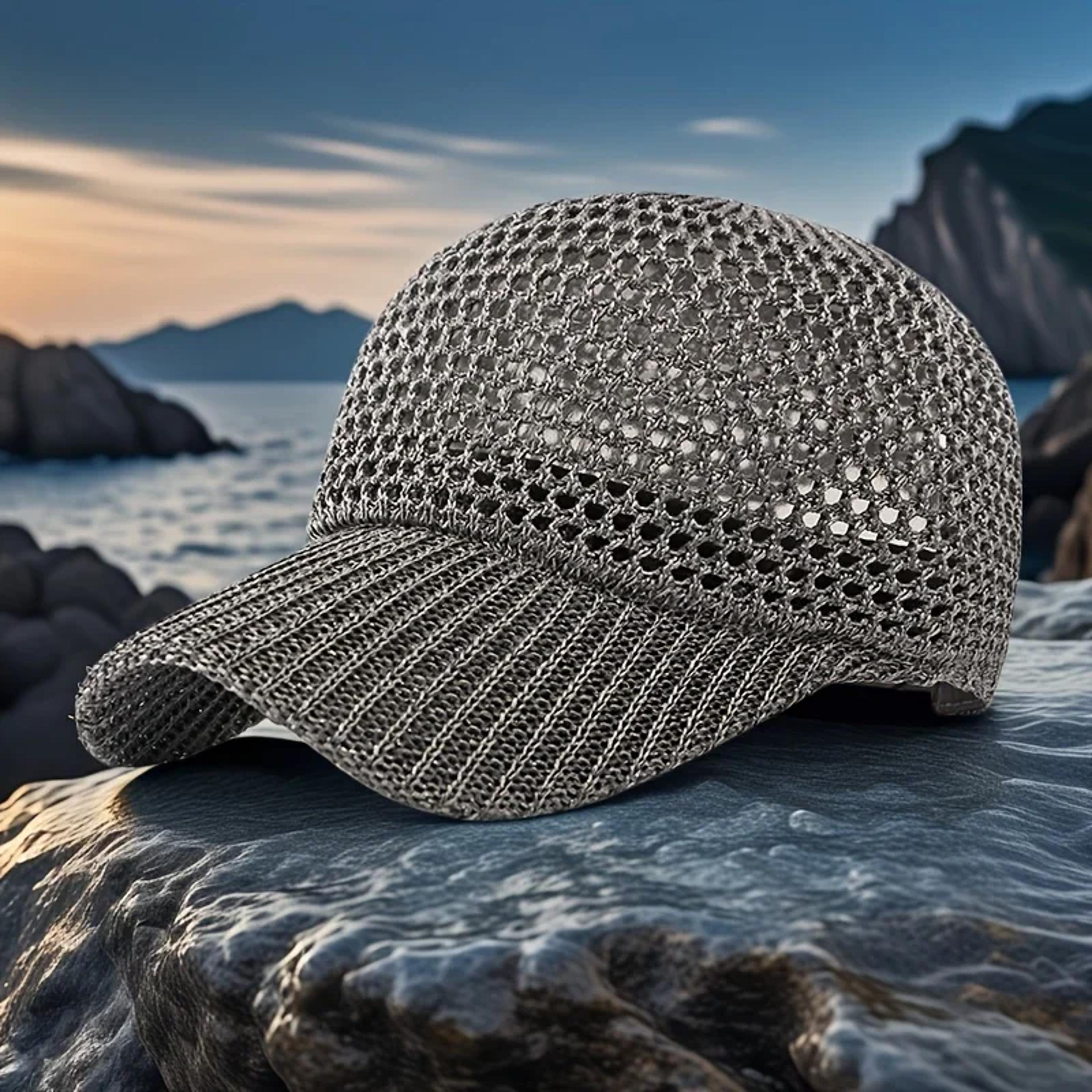 TrailShield UV Mesh Fishing  Hiking Cap Breathable Sun Protection Hat For Outdoor Adventures 0