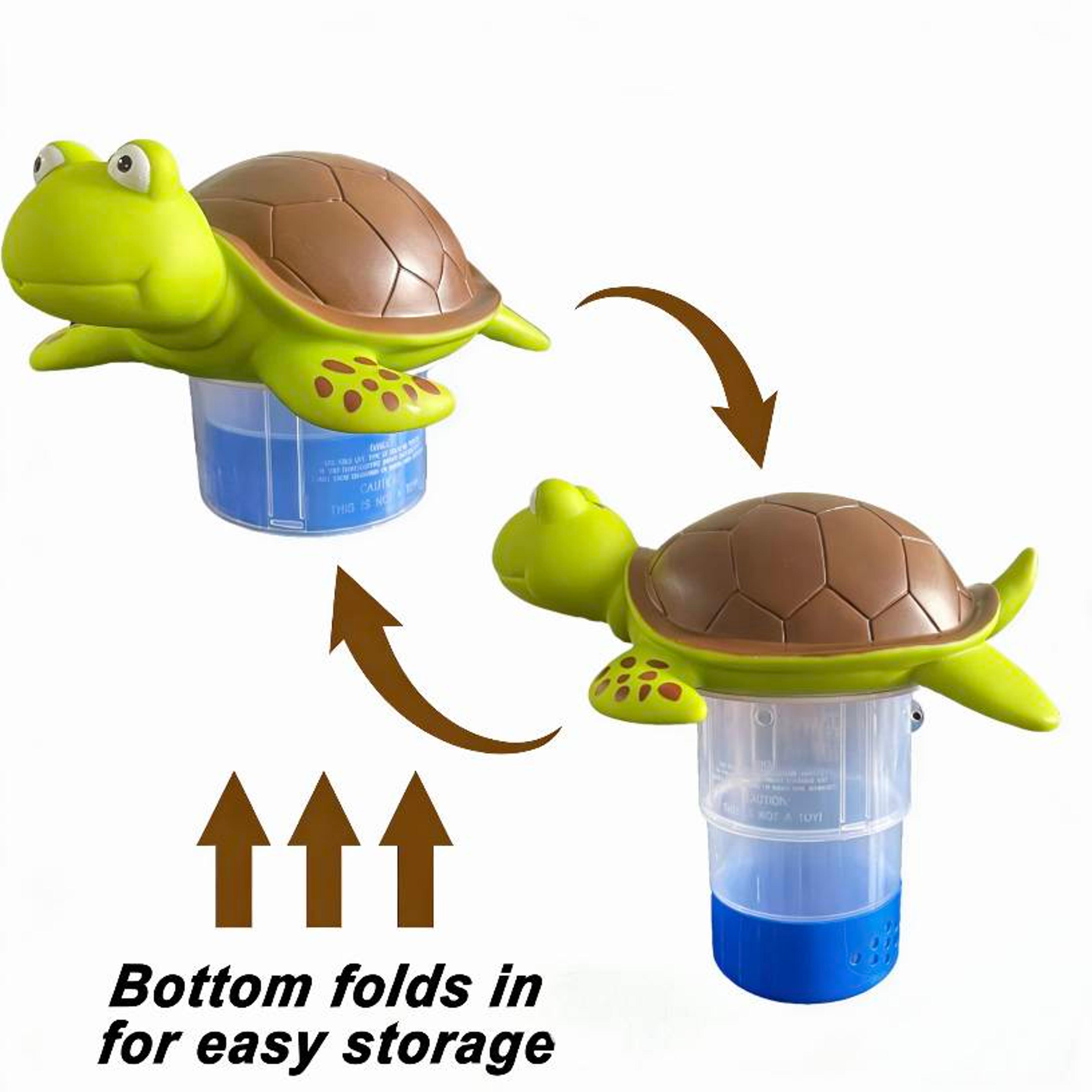 Cartoon Turtle Floating Pool Chlorine Dispenser Adjustable Floating Pool Chlorine Dispenser 1