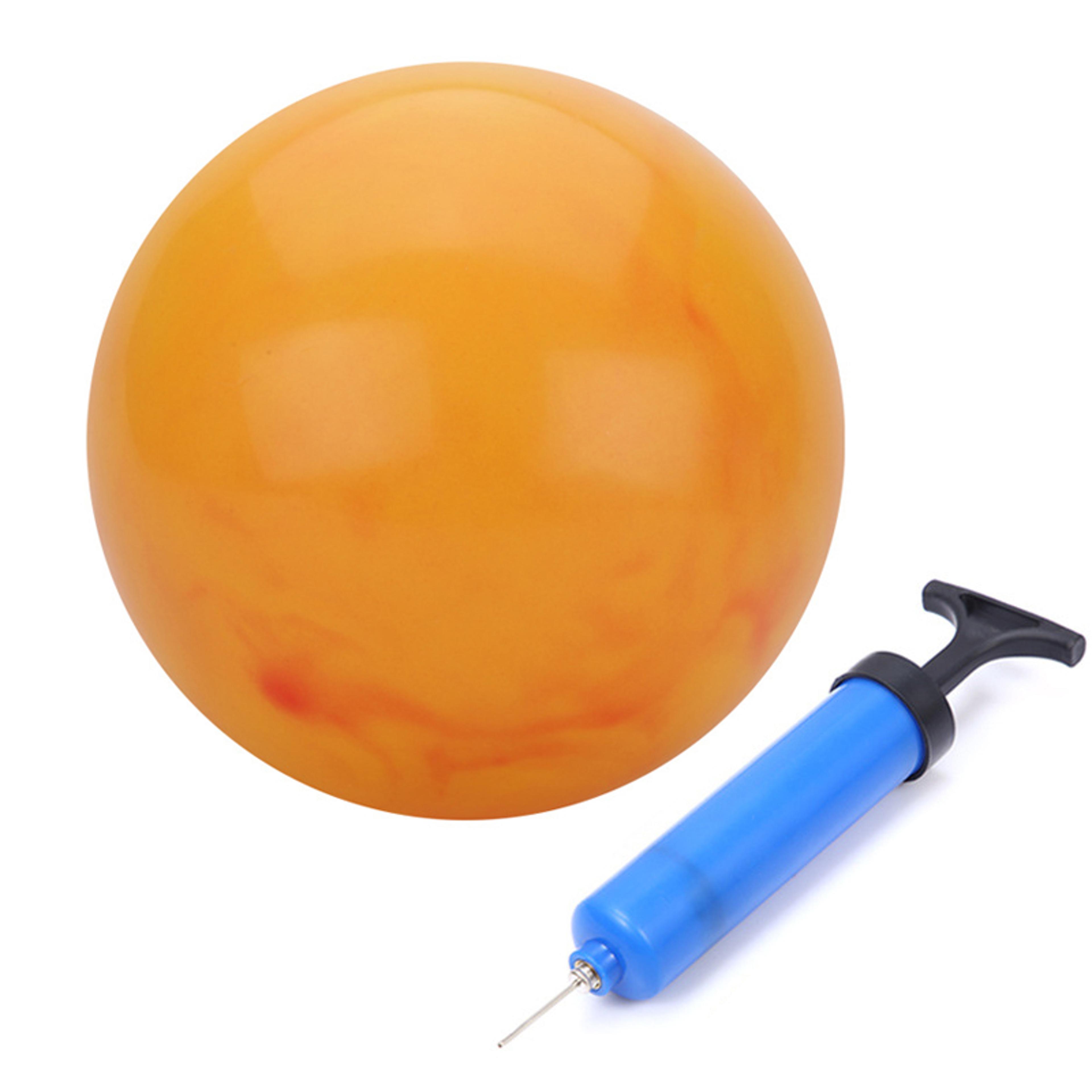 Marbleized Inflatable Bouncy Ball For Kids Party Beach  Outdoor Play 4