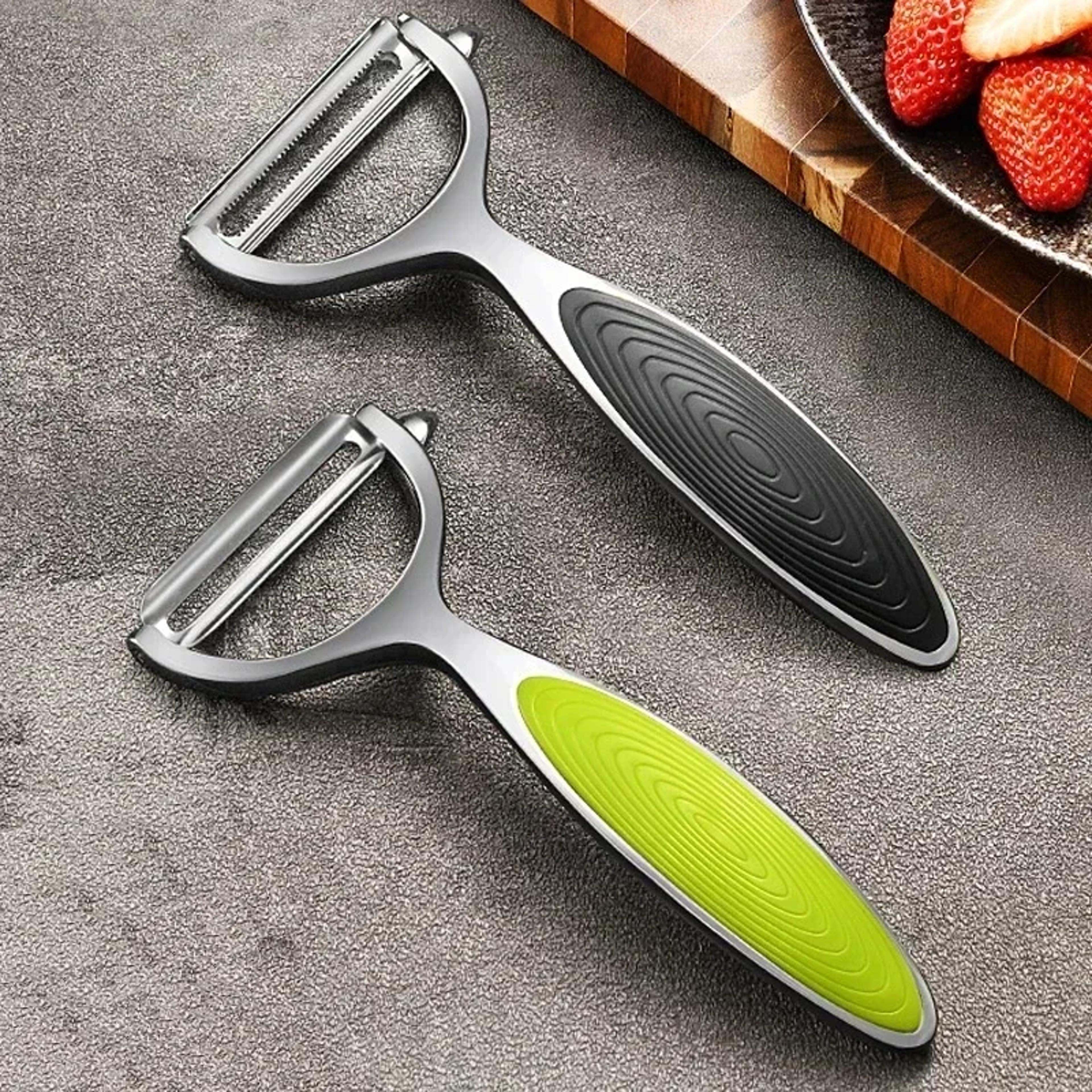 rotatable stainless steel y shaped potato & apple peeler multi purpose kitchen vegetable tool