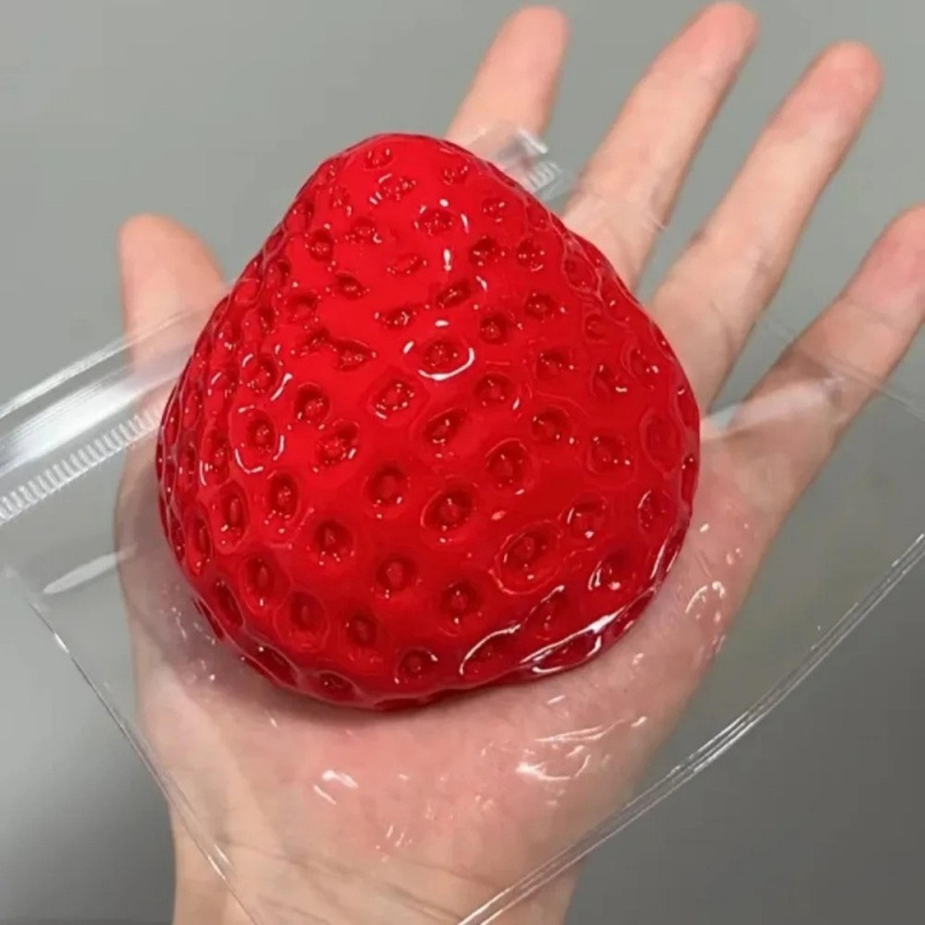 strawberry taba squishy fidget toy slow rebound stress relief squishy toy for kids & adults