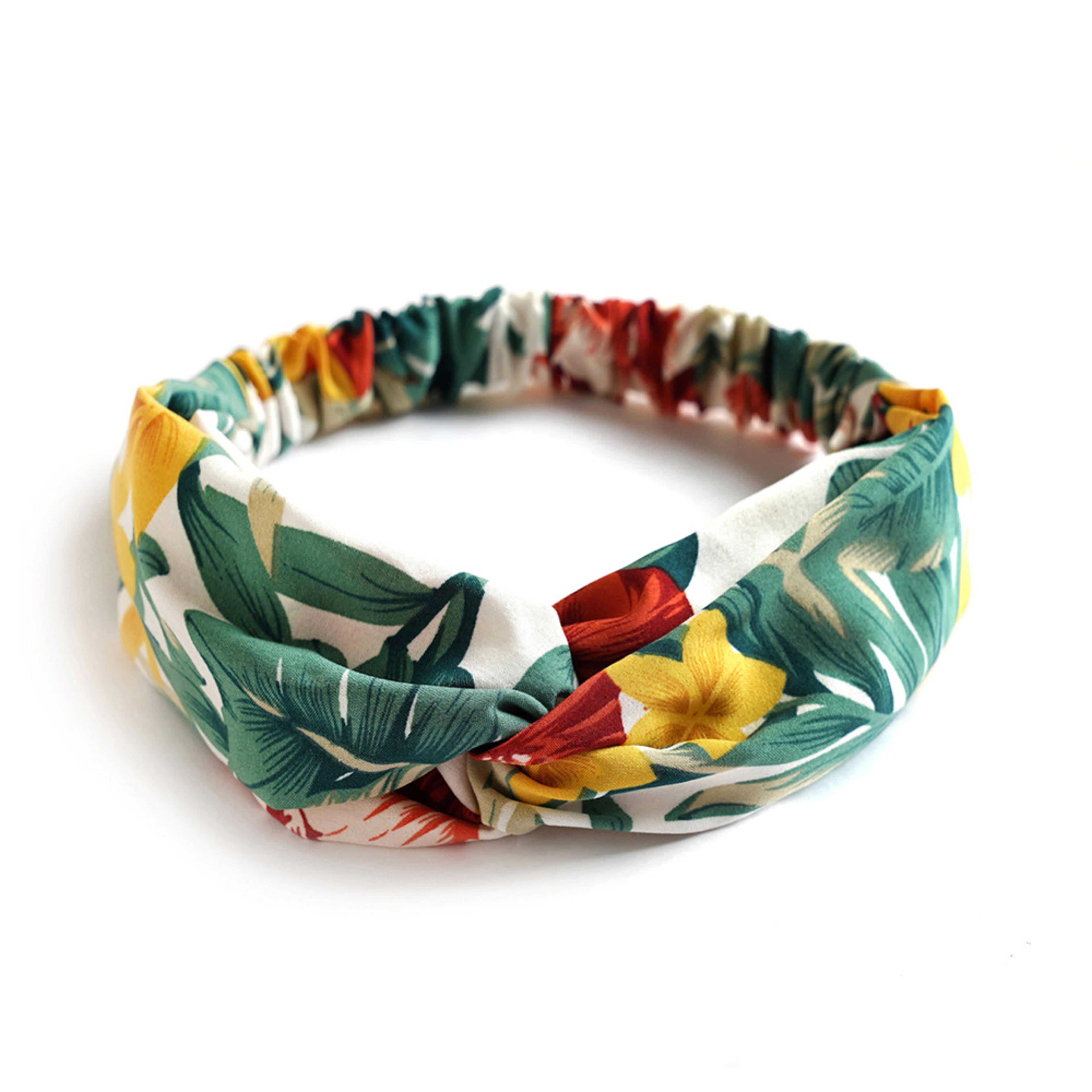 Boho Twist Headband For Women Vintage Bohemian Headband Hair Wrap  Summer Headband Accessory 1