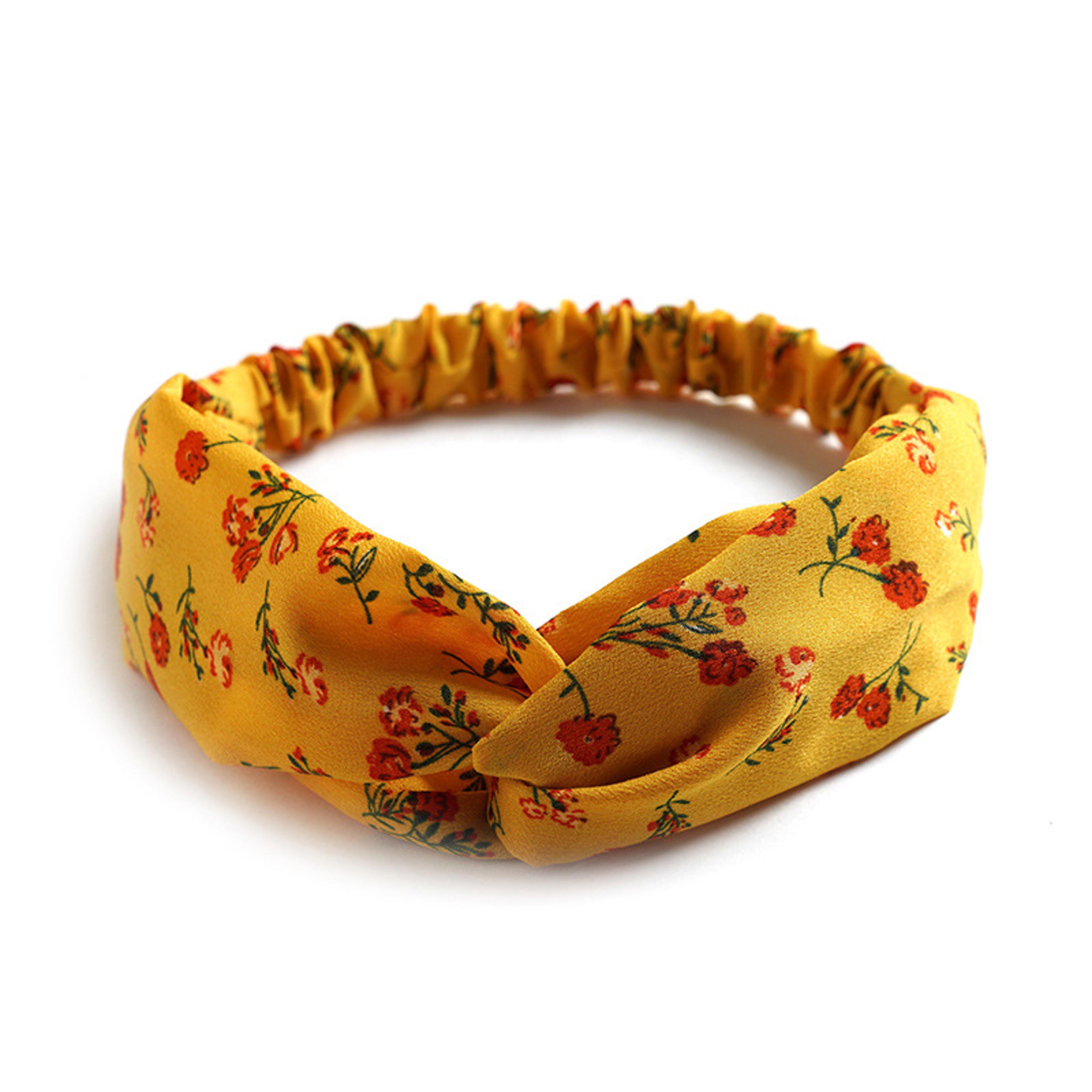 Boho Twist Headband For Women Vintage Bohemian Headband Hair Wrap  Summer Headband Accessory 4