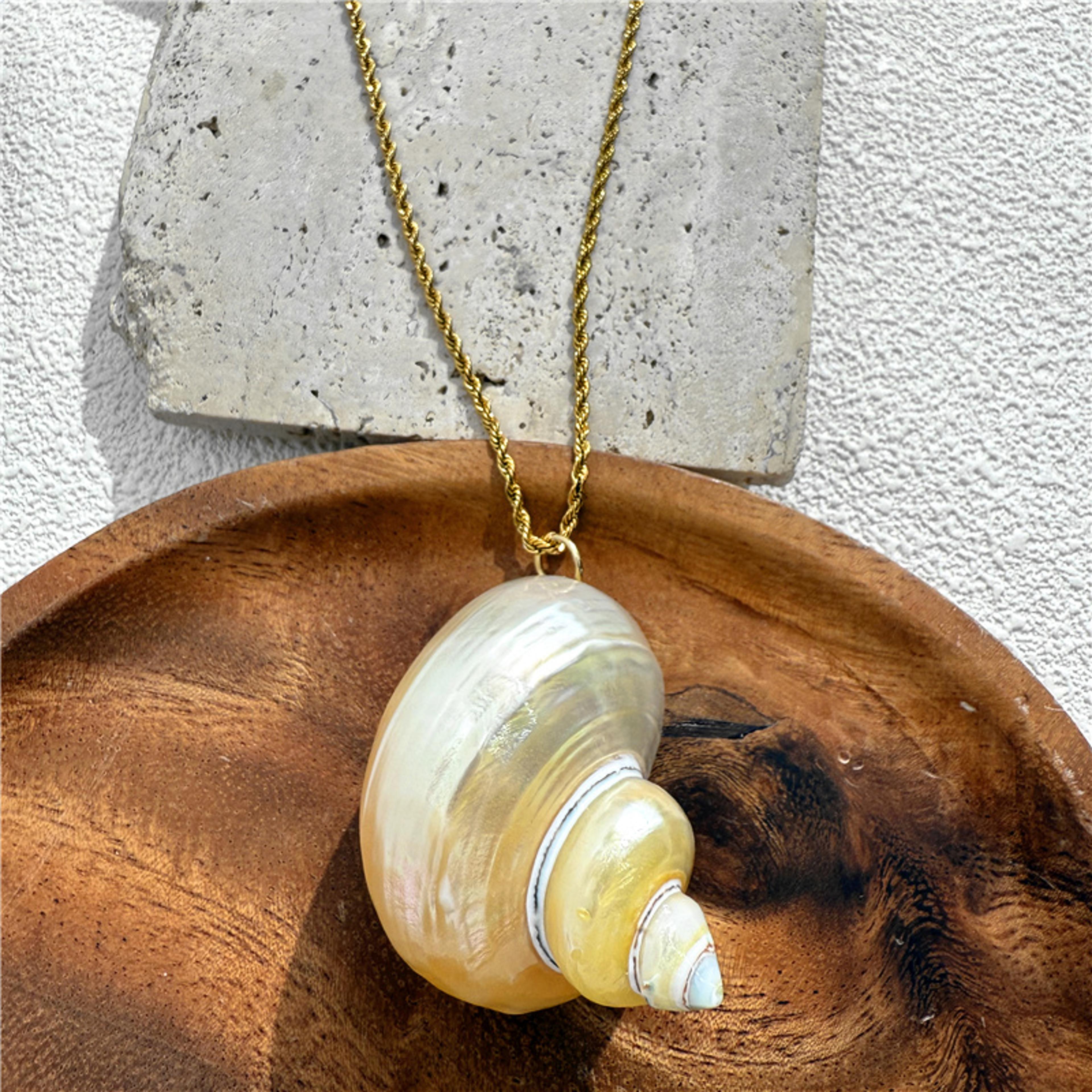 Coastal Shell Charm Necklace Shell Necklace For Beach Vacations  Summer Style 2